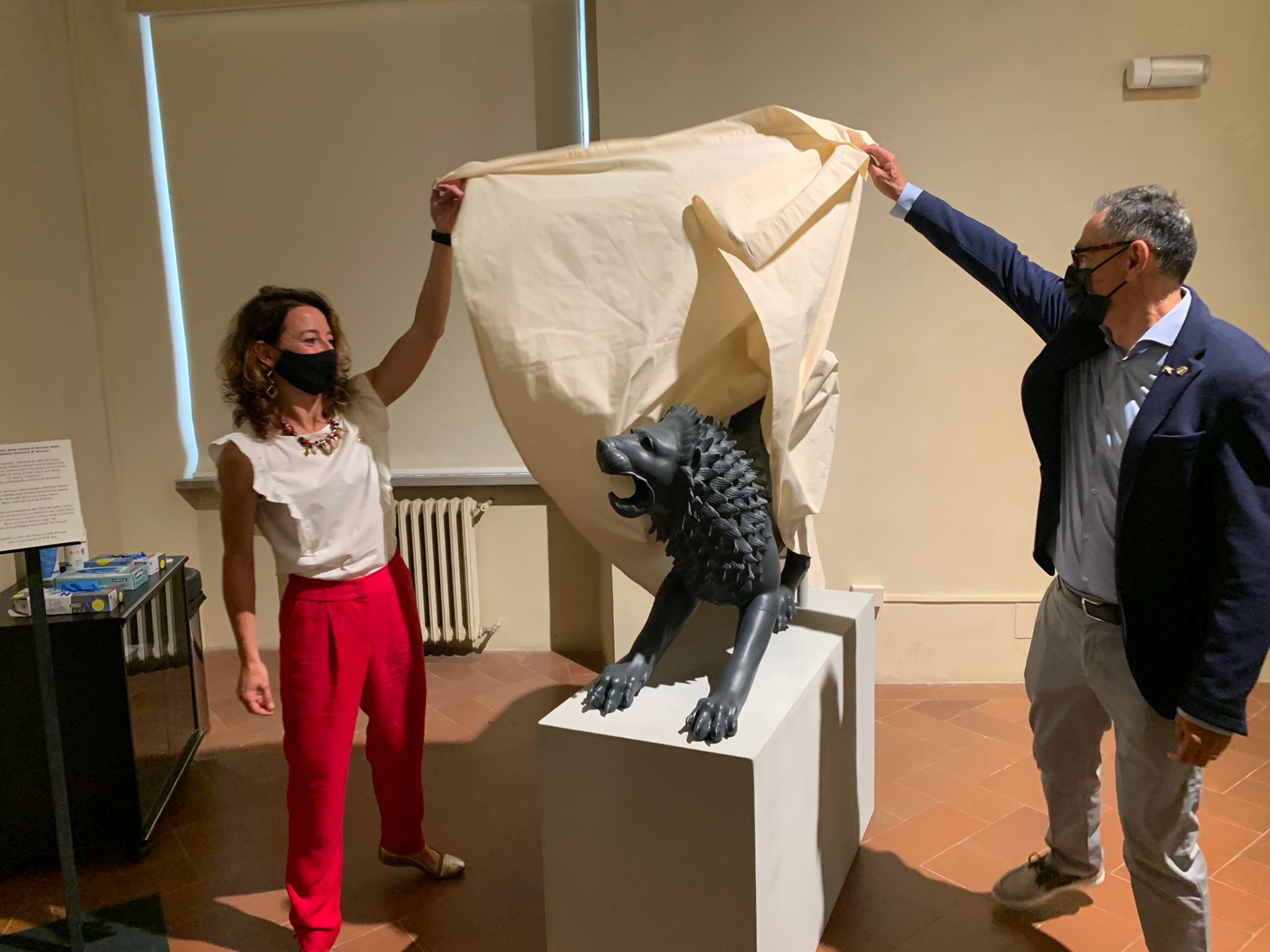 Dal Rotary Club Arezzo una Chimera tattile per il Museo archeologico