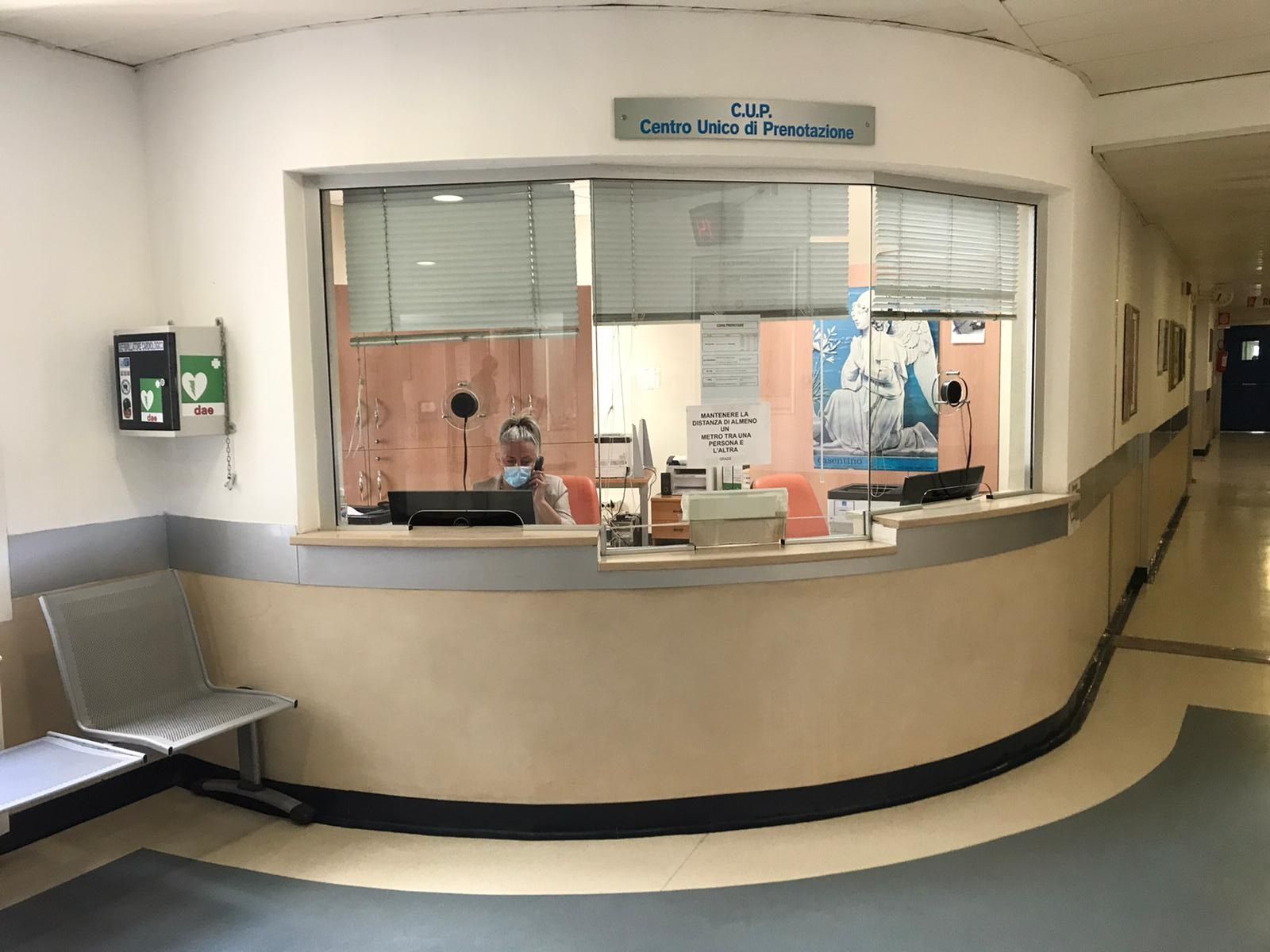 7 giugno, riapre il CUP dell’ospedale di Bibbiena