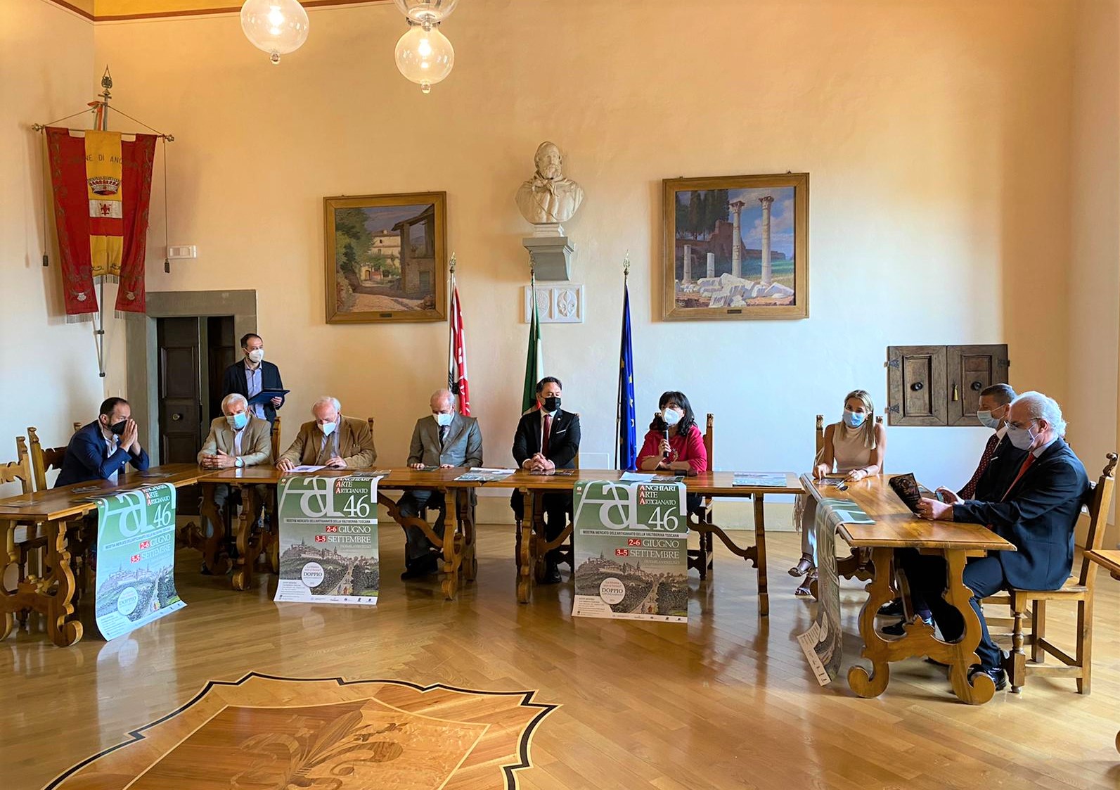 Presentata in conferenza stampa la 46ª mostra mercato dell’artigianato della Valtiberina Toscana