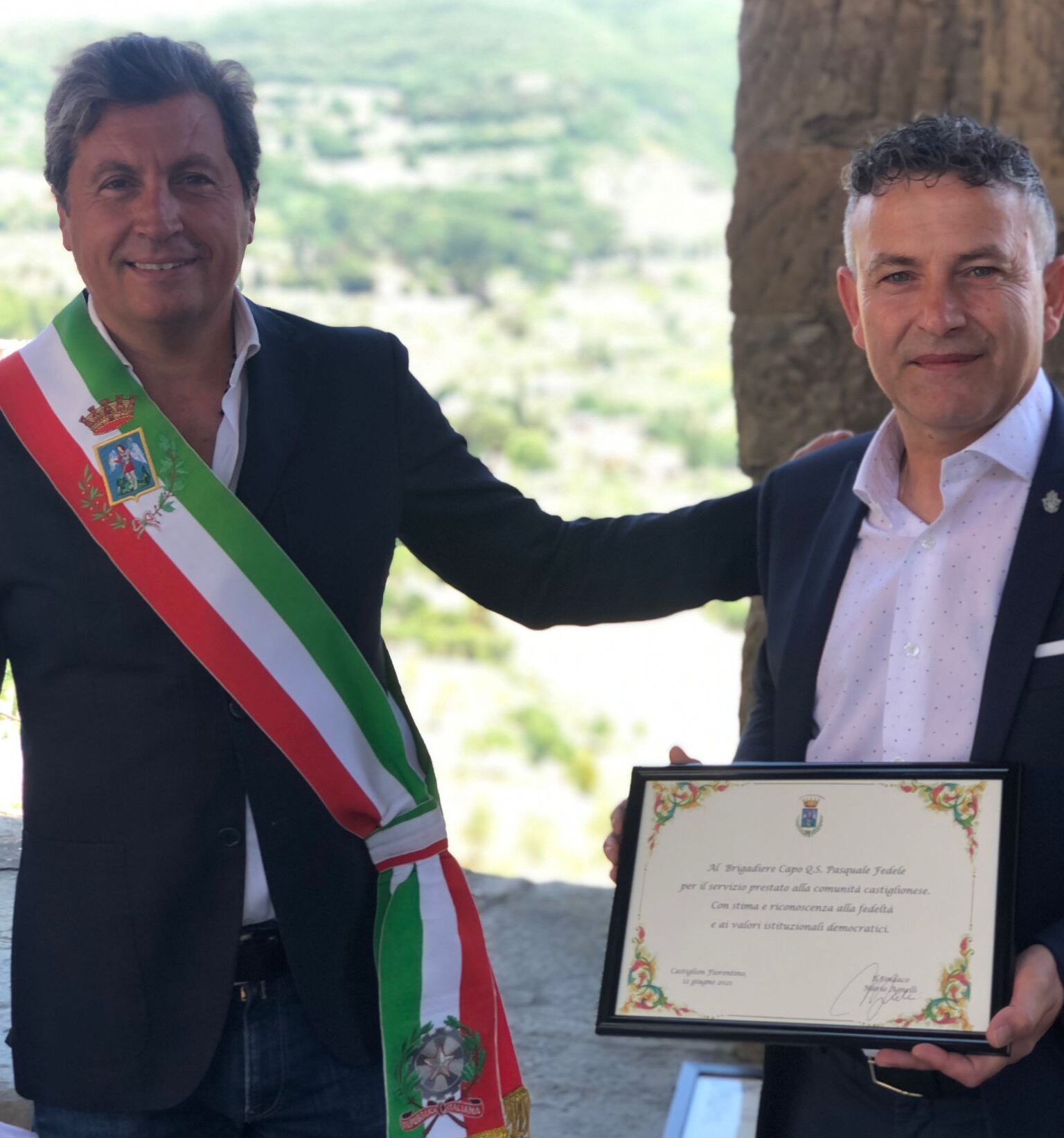 Castiglion F.no: il Brigadiere Capo Pasquale Fedele è andato in pensione
