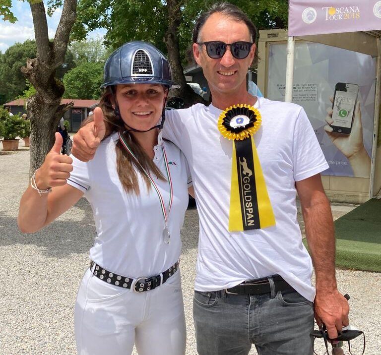 Eleonora Cerini seconda ai Campionati Toscani di Salto Ostacoli