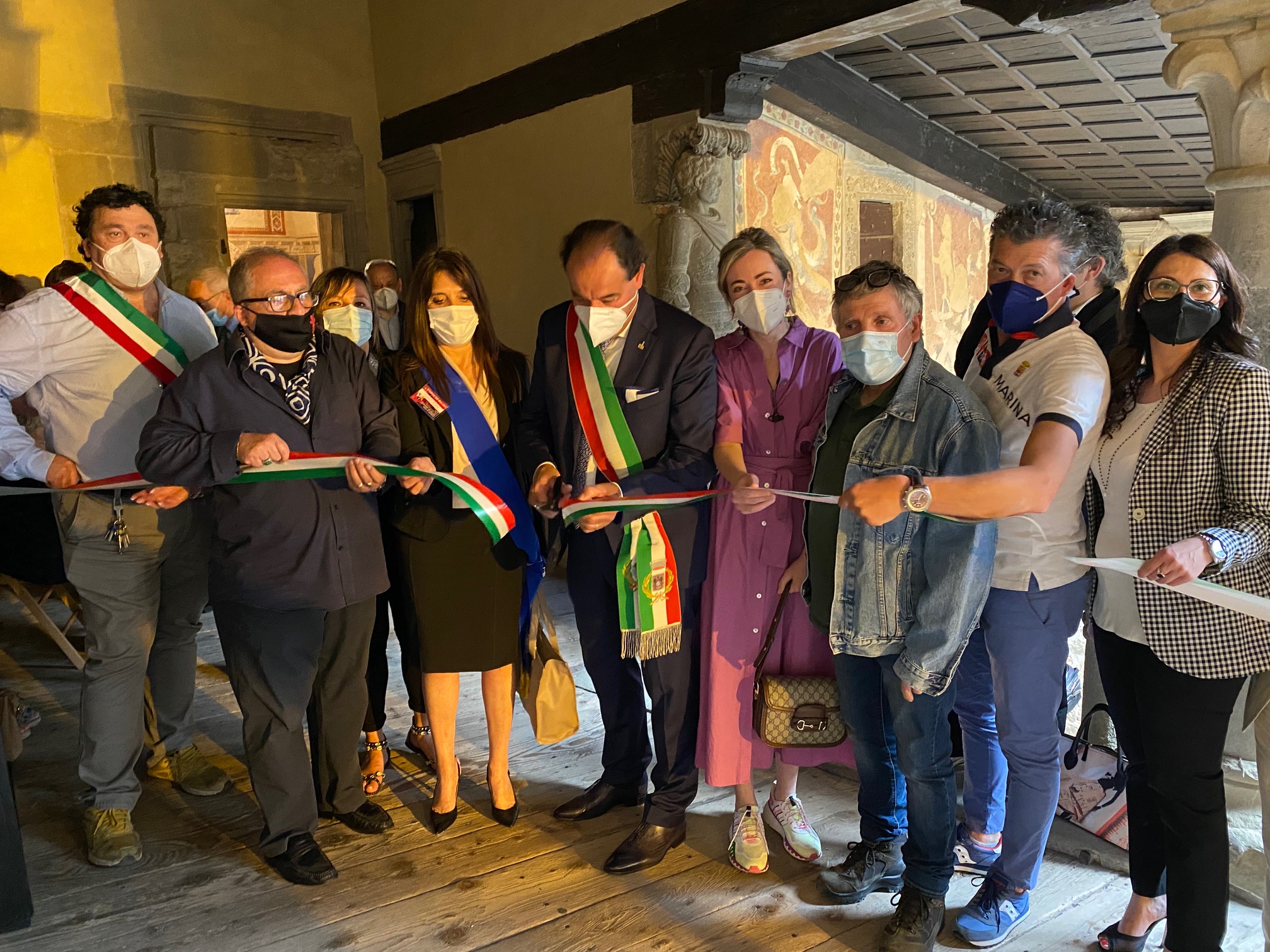 Al via il Festival del Medioevo di Poppi: inaugurato il nuovo museo “L’Inferno a Campaldino”