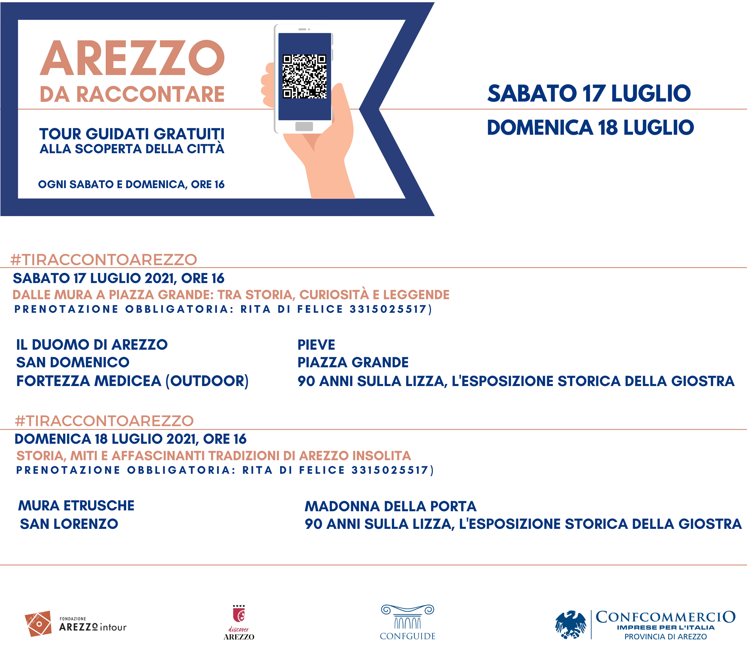 #TiraccontoArezzo, alla scoperta dei grandi aretini e del Saracino: le emozioni grazie ai tour guidati di Confguide-Confcommercio
