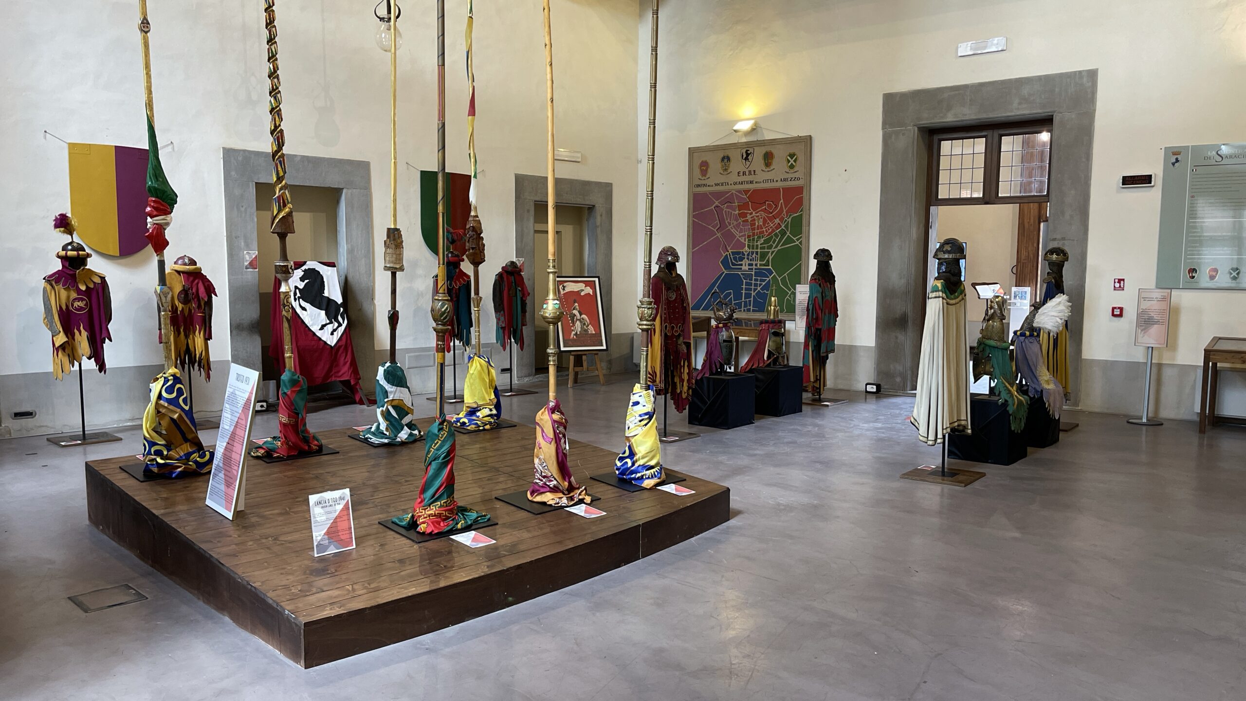 Al via la mostra “90 anni sulla lizza” nel Palazzo di Fraternita – FOTO/VIDEO
