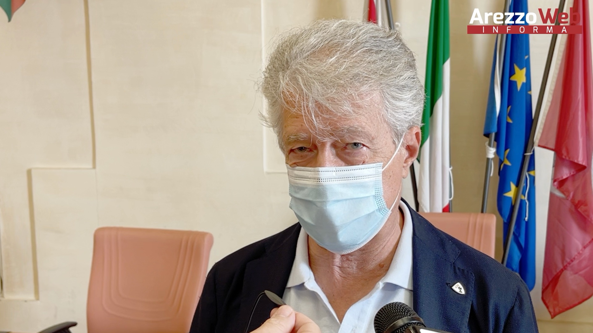 Il sindaco Alessandro Ghinelli a Firenze alla giornata conclusiva del Forum del Mediterraneo