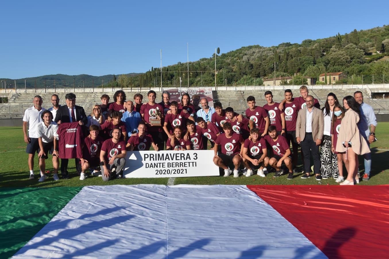Un primo luglio a tinte amaranto: grande successo per l’open day della scuola calcio S.S. Arezzo