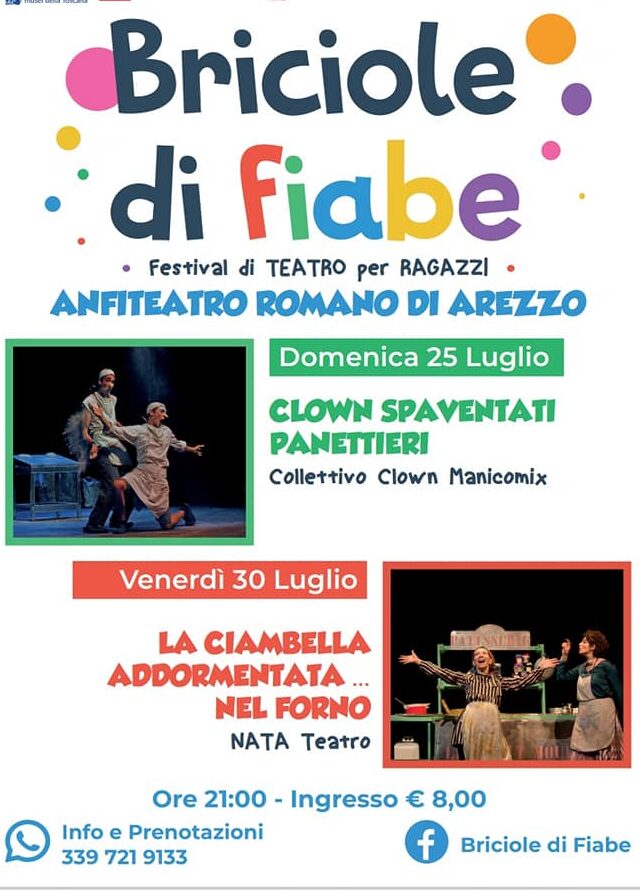 “Briciole di Fiabe”: torna il Festival per ragazzi all’Anfiteatro Romano