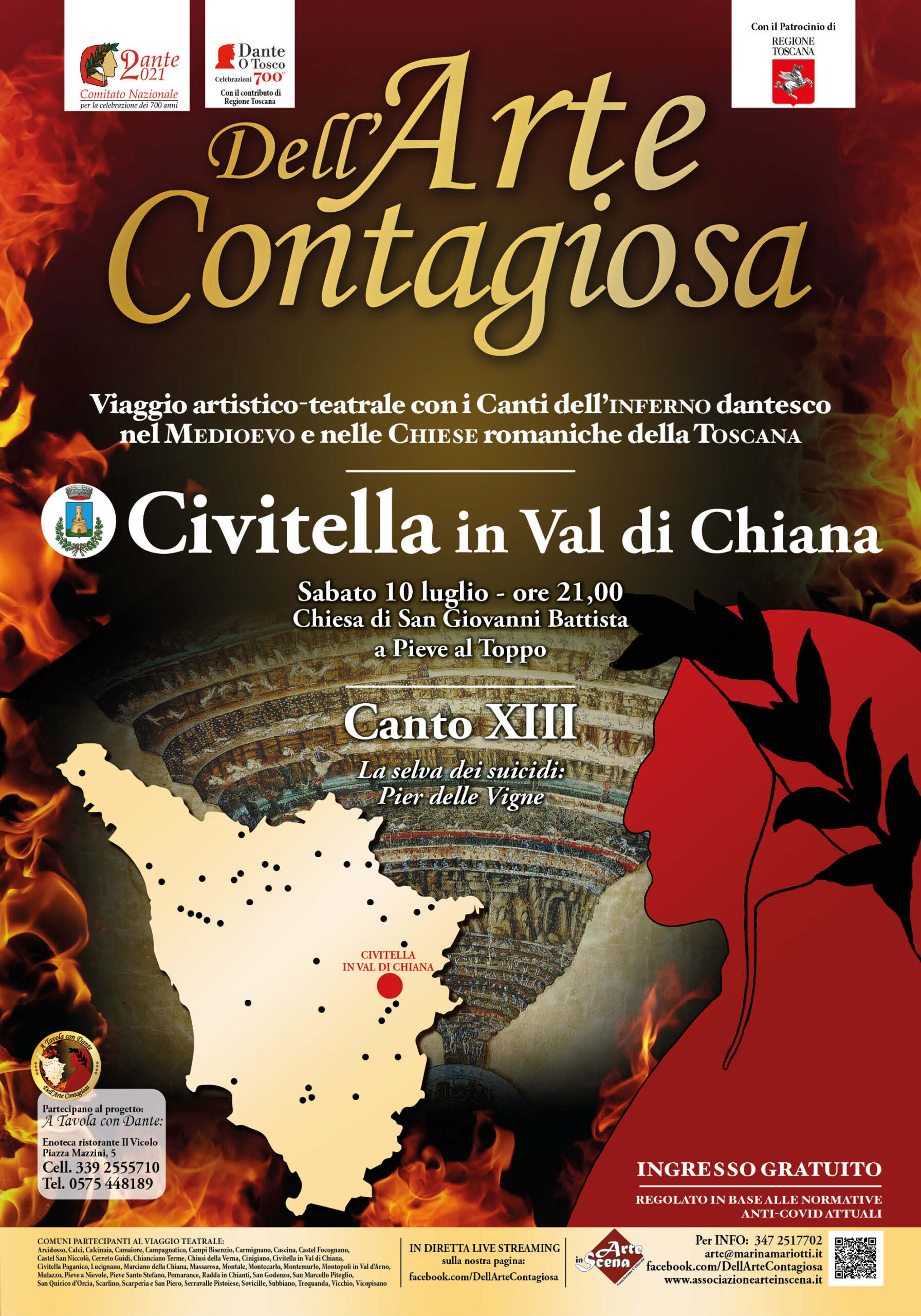 Prosegue il viaggio: Dell’Arte Contagiosa