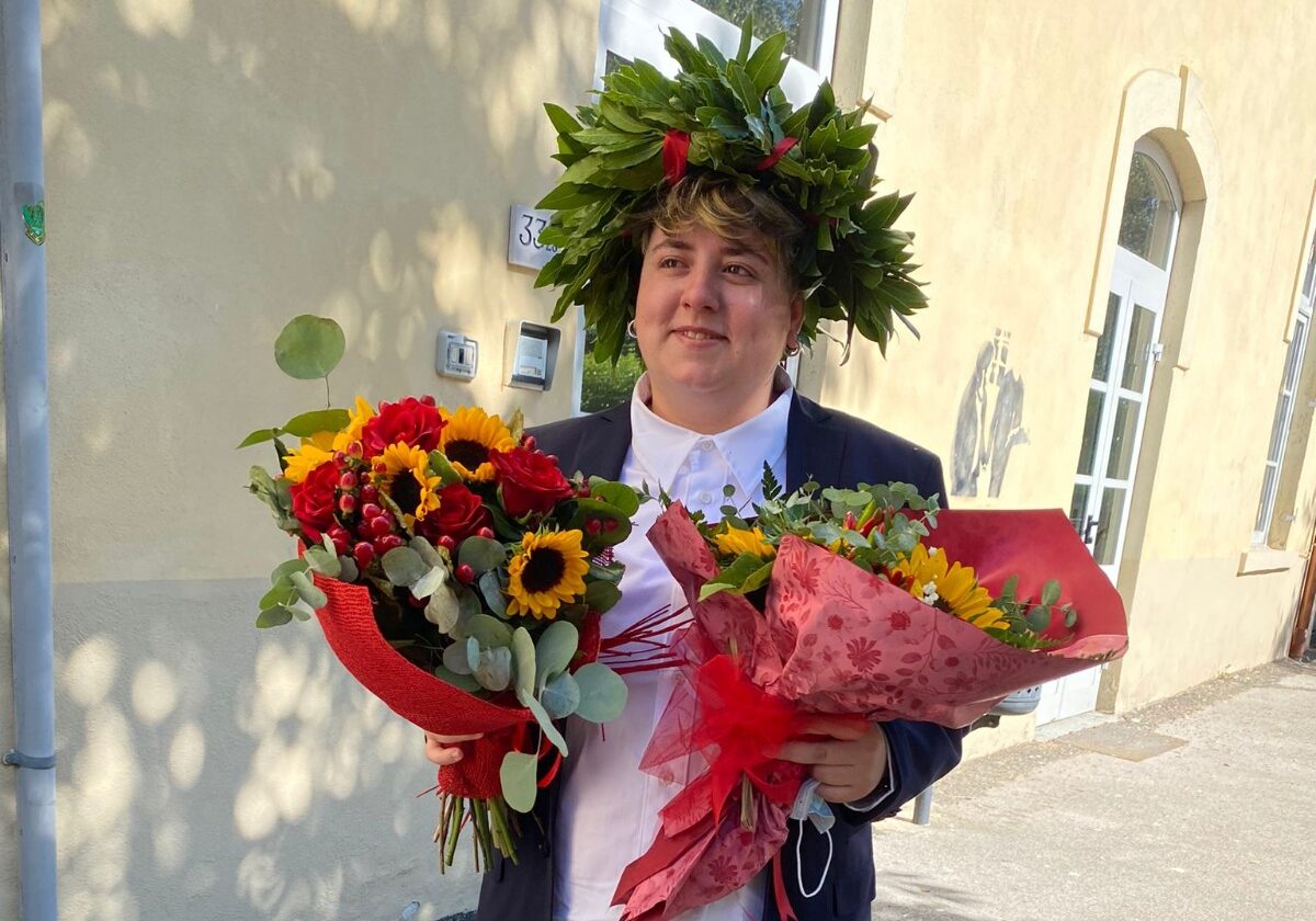 Rallegramenti alla dottoressa Camilla Gianni