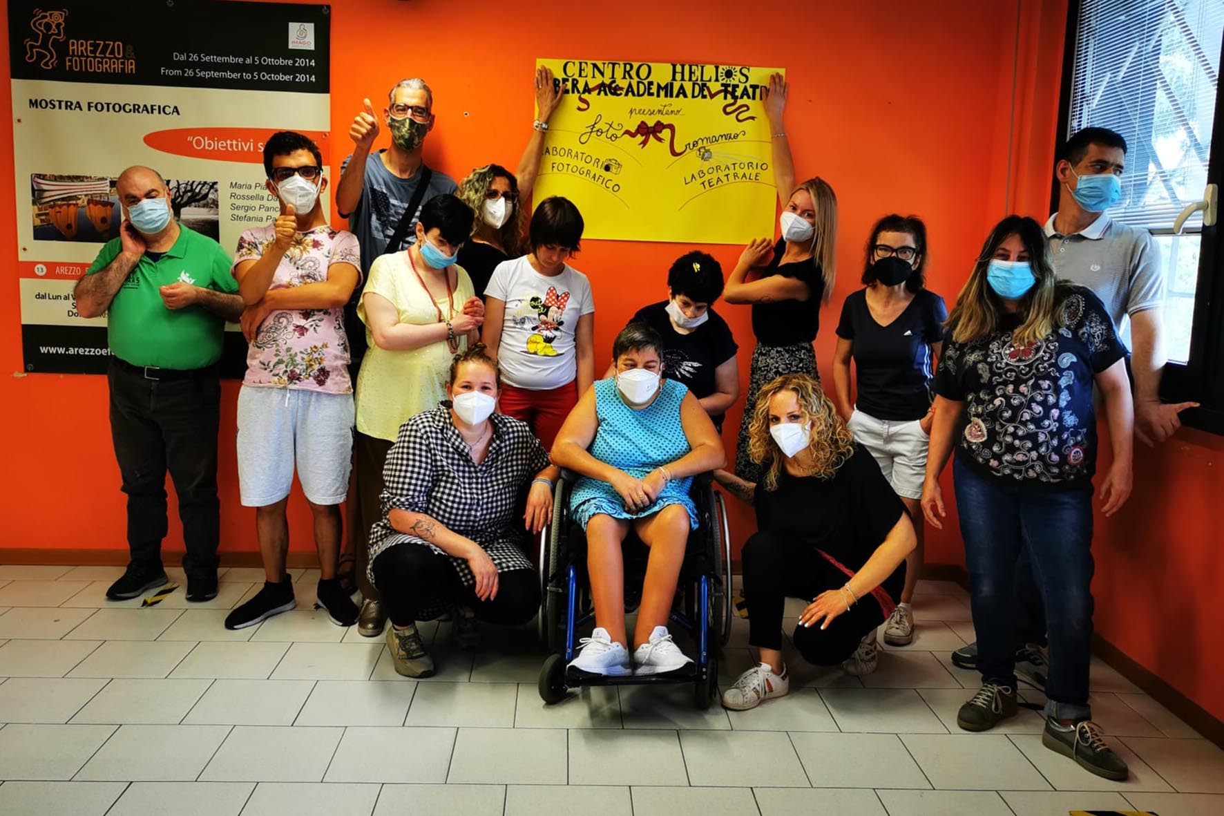 Arte e disabilità: i ragazzi del Centro Helios protagonisti di un fotoromanzo