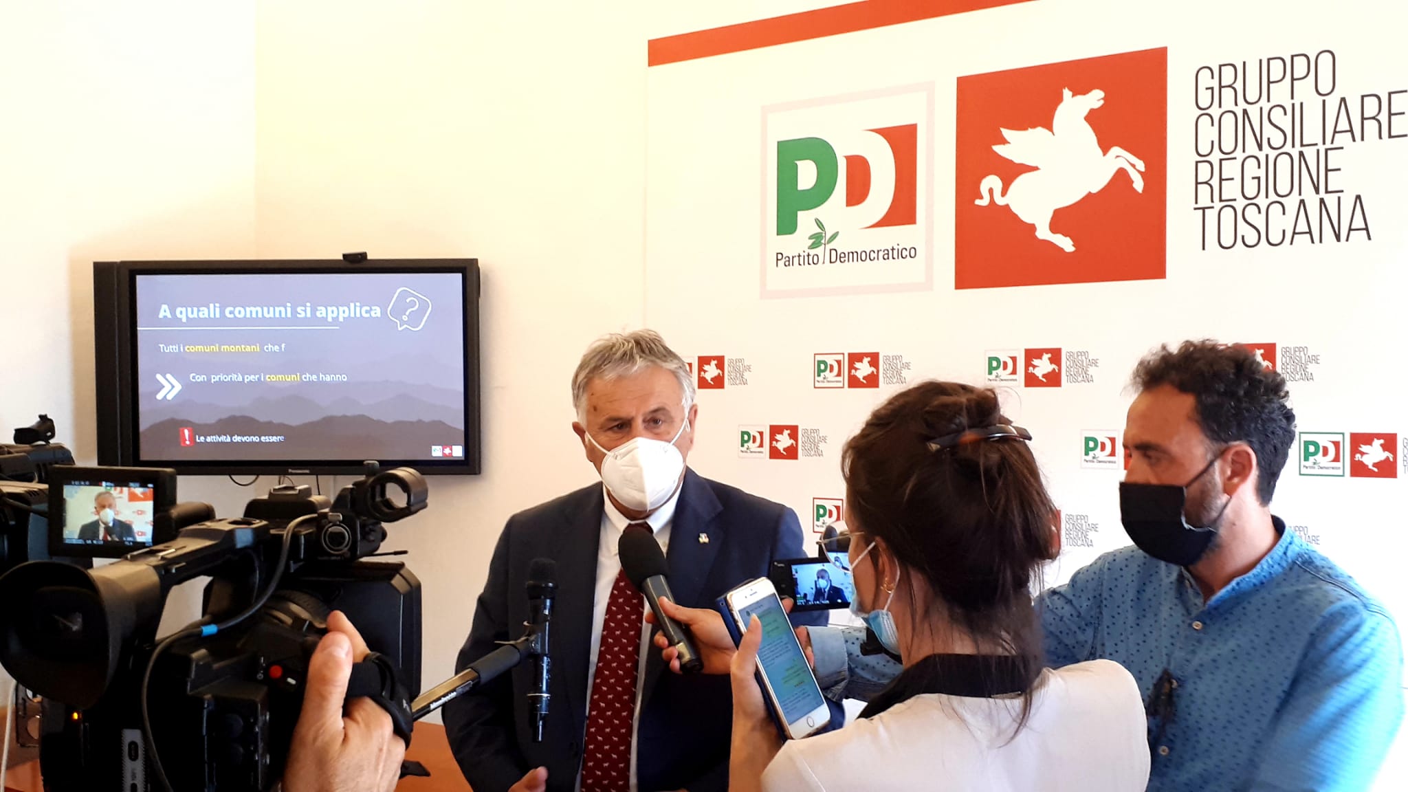 Vincenzo Ceccarelli (Pd) presenta il disegno di legge sui “Custodi della Montagna”