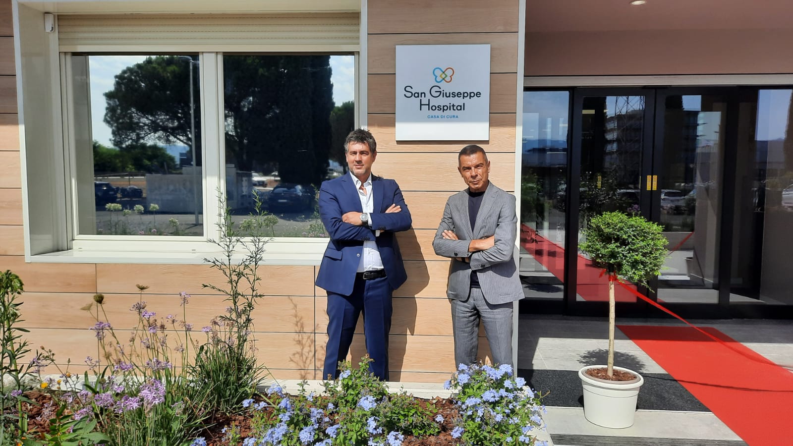 Federico Guidoni, Ceo Korian Italia e Paolo Rosati, Presidente CdA Assisi Project