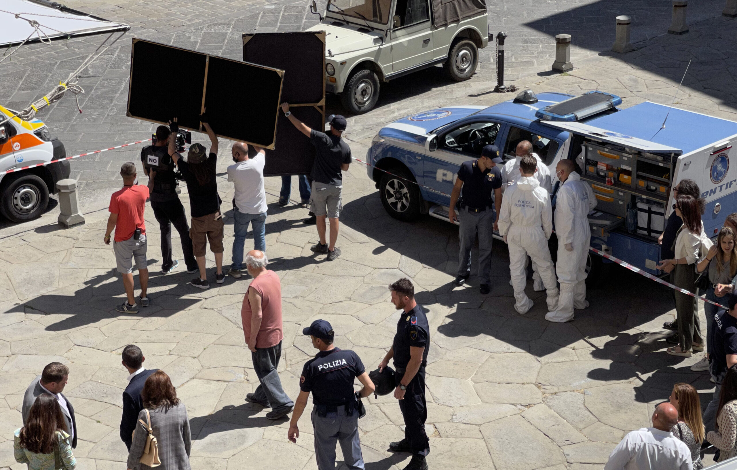 Fiction tv: nuove riprese e modifiche alla circolazione