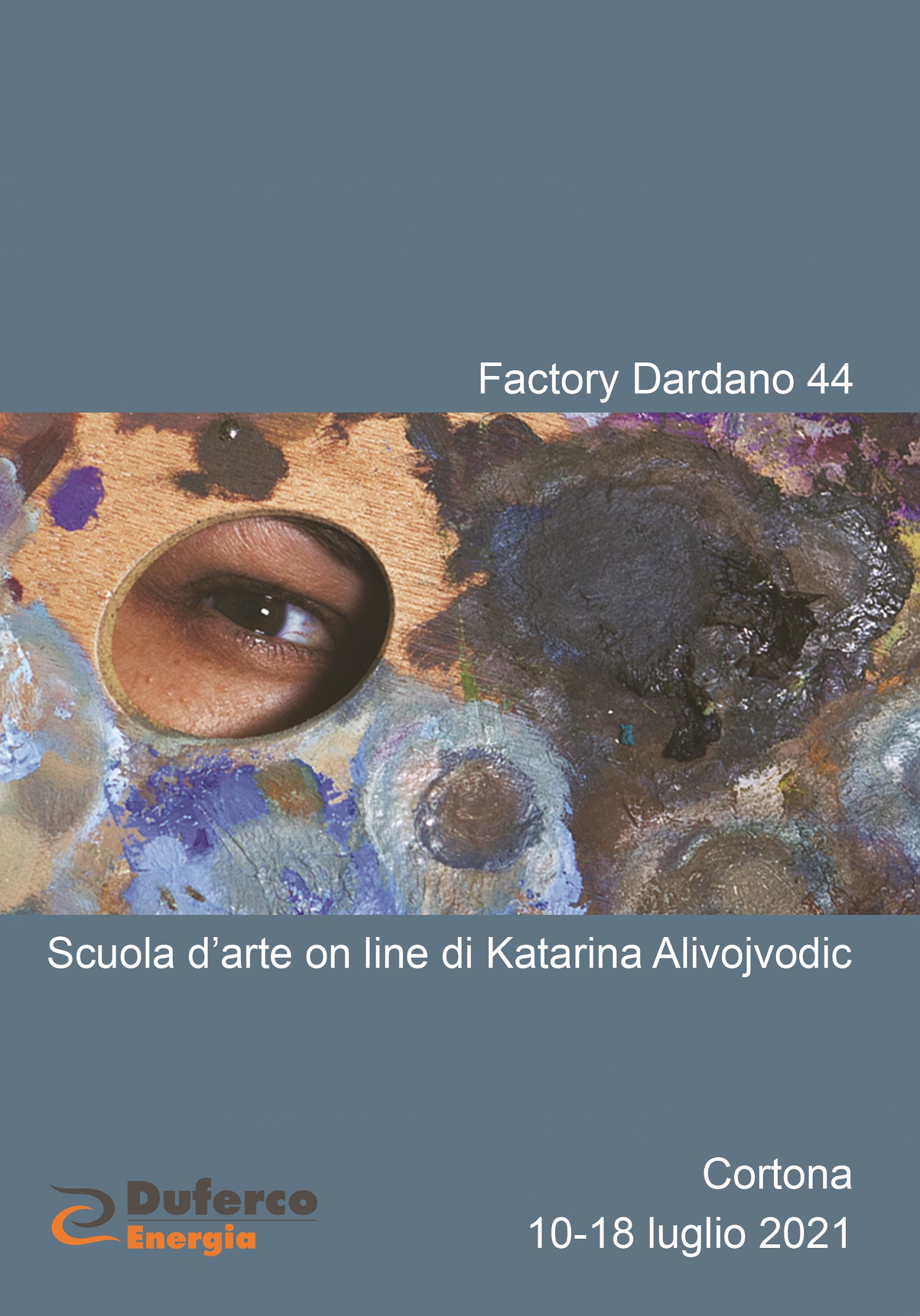 La Scuola d’arte on line di Katarina Alivojvodic espone a Cortona