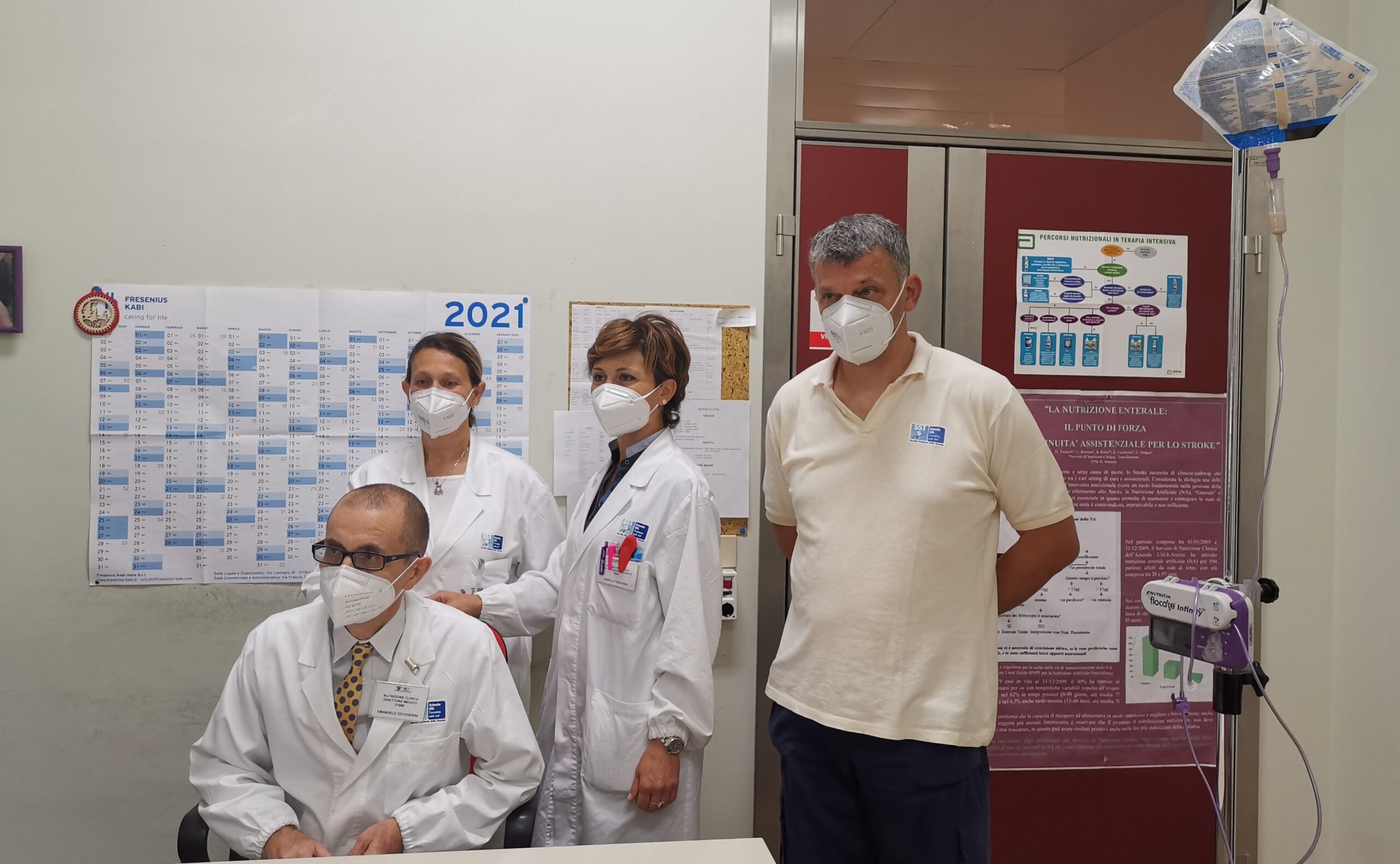 La centralità della nutrizione clinica per la cura e la riabilitazione 450 pazienti seguiti dalla Usl Toscana sud est