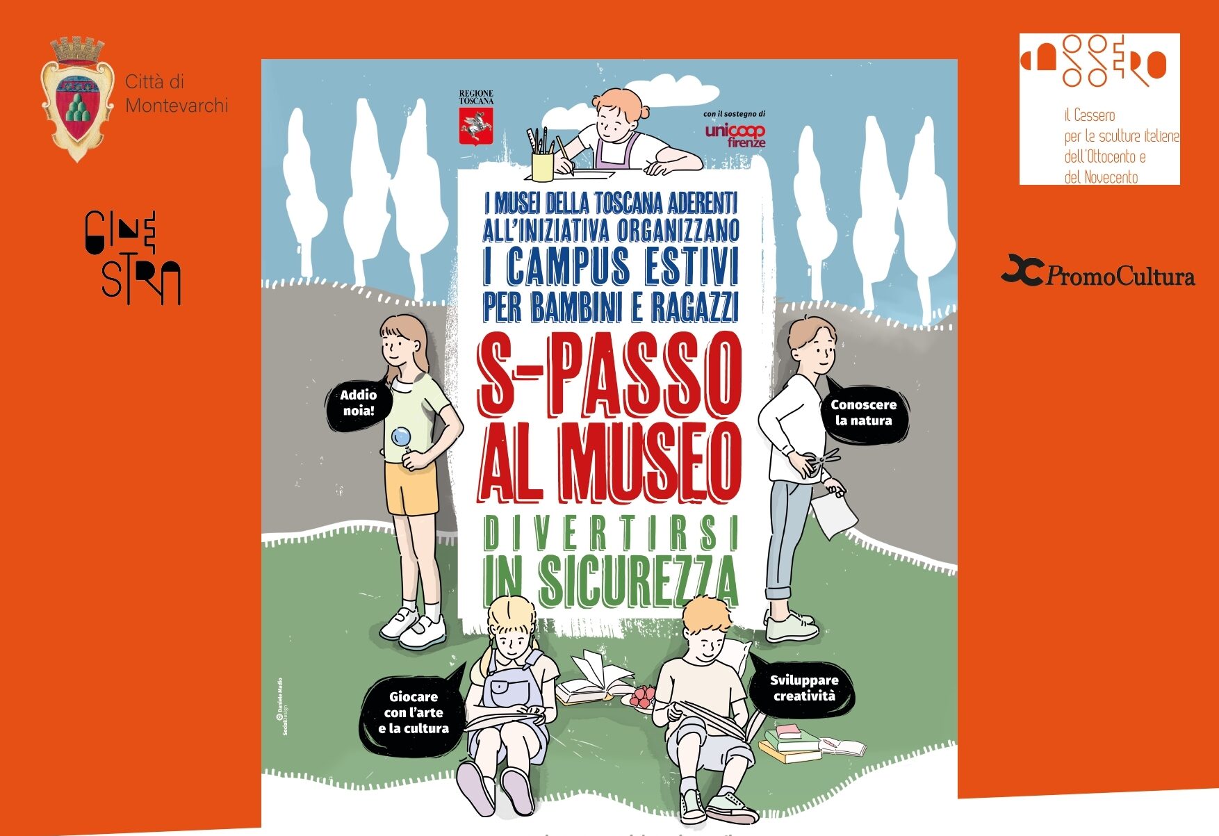 Montevarchi, campus estivi al Cassero per la Scultura