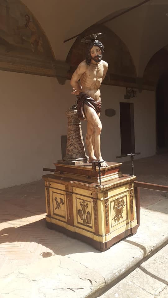 Presentata alla cittadinanza il lavoro per la creazione della copia della statua lignea policroma del “Gesù legato alla colonna” di Niccolò Di Smeraldo