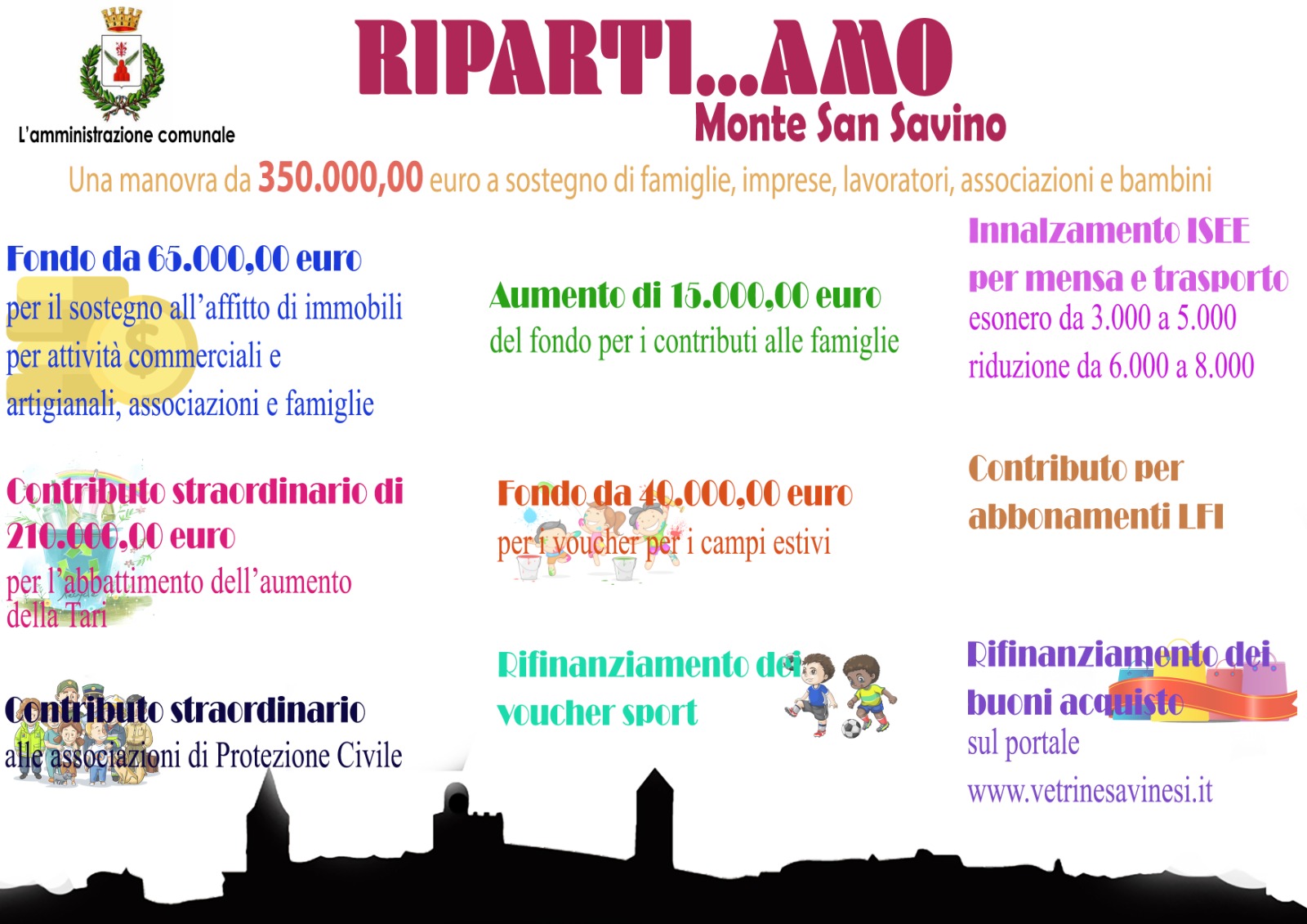 Monte San Savino, importante manovra per la ripartenza