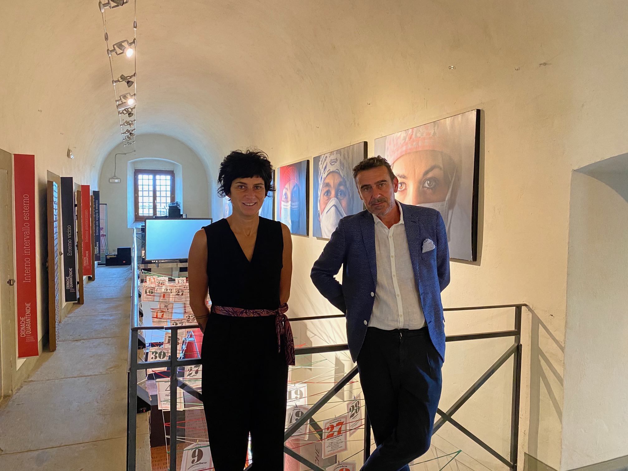 Cultura al Cifa a Bibbiena: altre 6 opere della Galleria Permanente a Cielo Aperto e l’inaugurazione mostra sulla pandemia