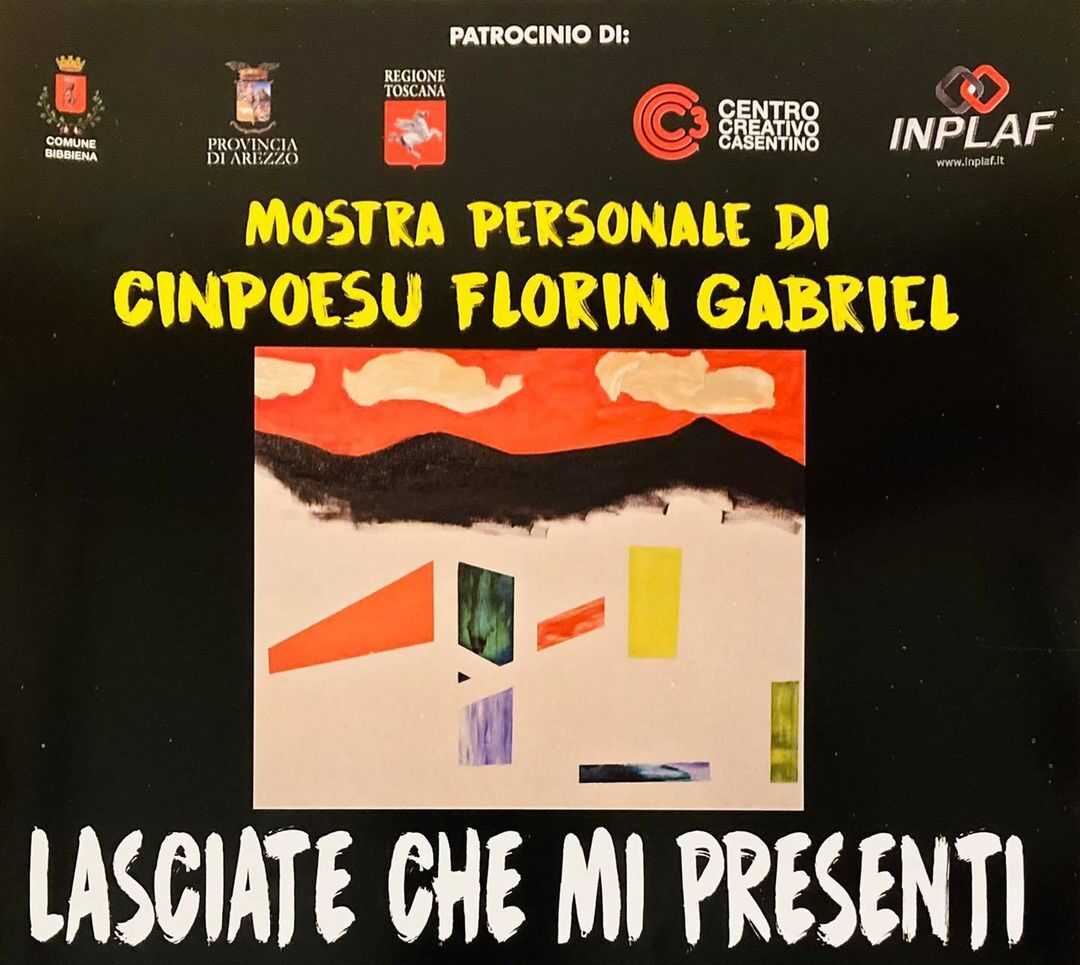 “Lasciate che mi presenti”: al via il 4 settembre la mostra personale dell’artista Cinpoesu Florin Gabriel