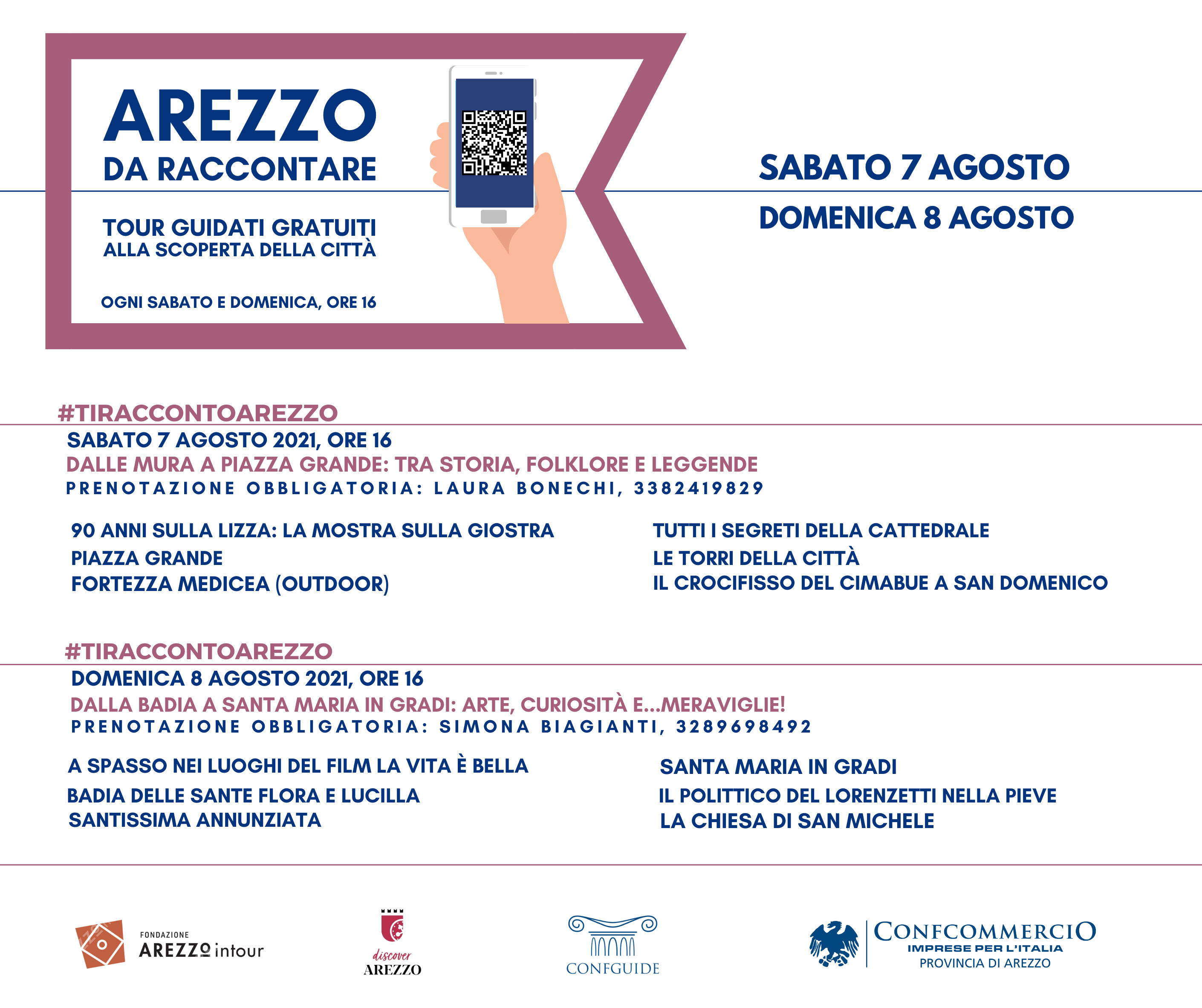 #TIRACCONTOAREZZO: l’Arezzo da scoprire nel week-end di San Donato