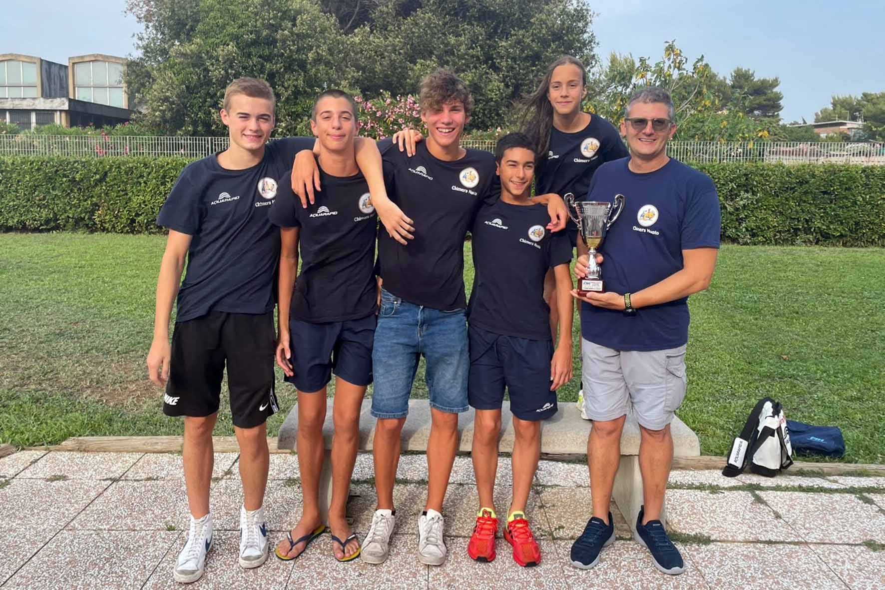 La Chimera Nuoto è terza al Campionato Regionale Ragazzi