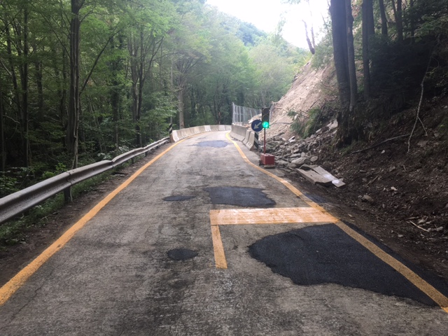 Riapre la strada provinciale n.69 dell’Eremo a senso alternato