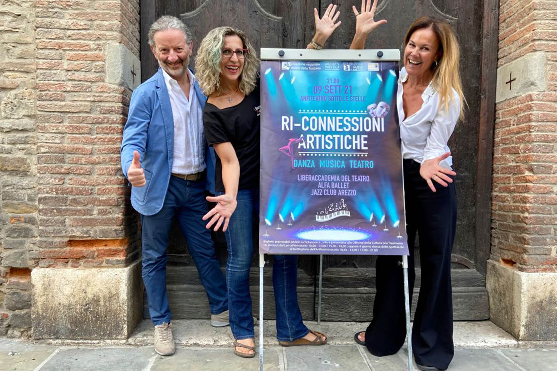 “Ri-connessioni artistiche”, uno spettacolo tra danza, musica e teatro