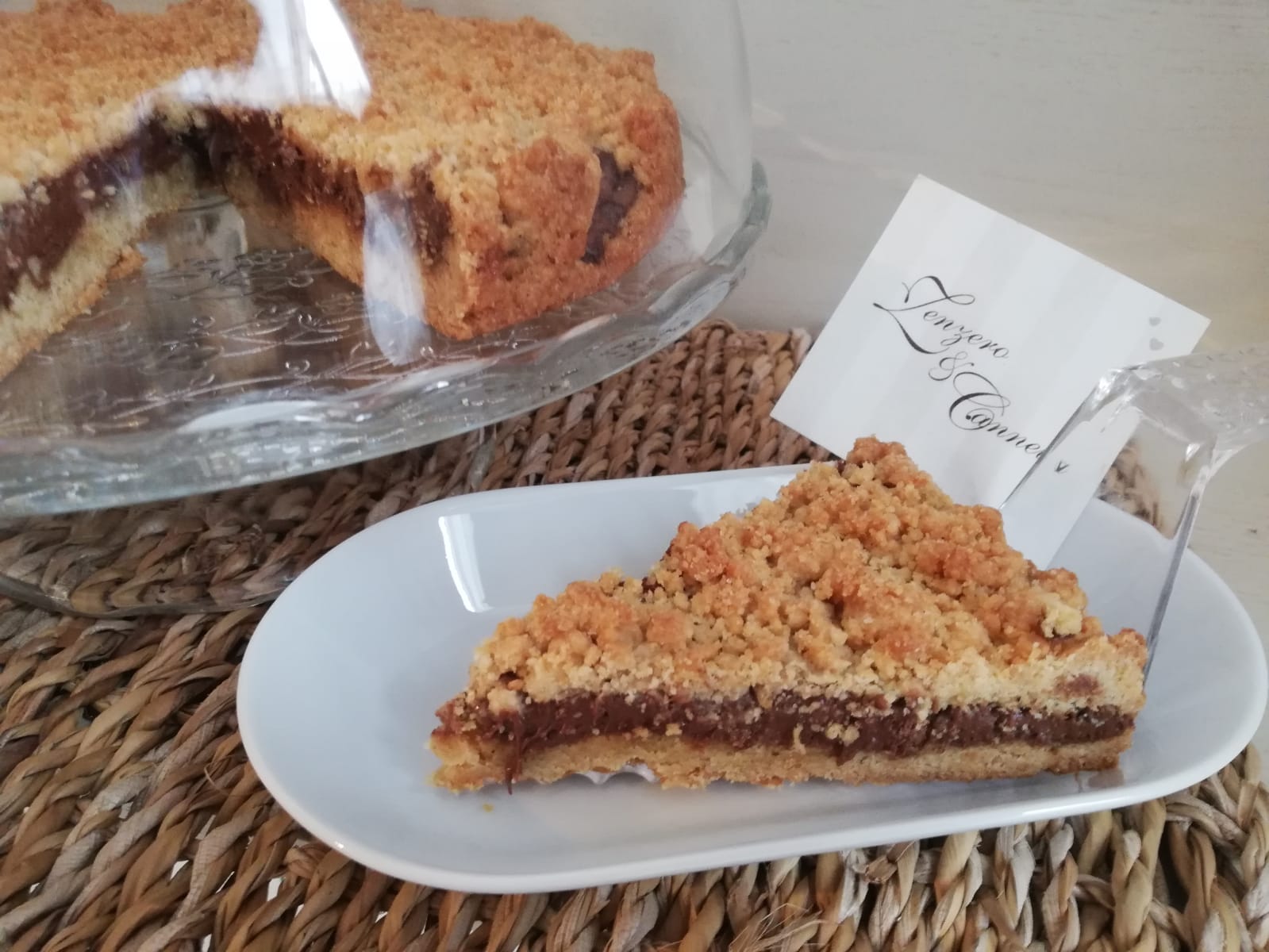 Sbrisolona doppia cioccolata