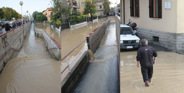 La messa in sicurezza idraulica di via Romana: approvato lo schema di convenzione tra comune e nuove acque