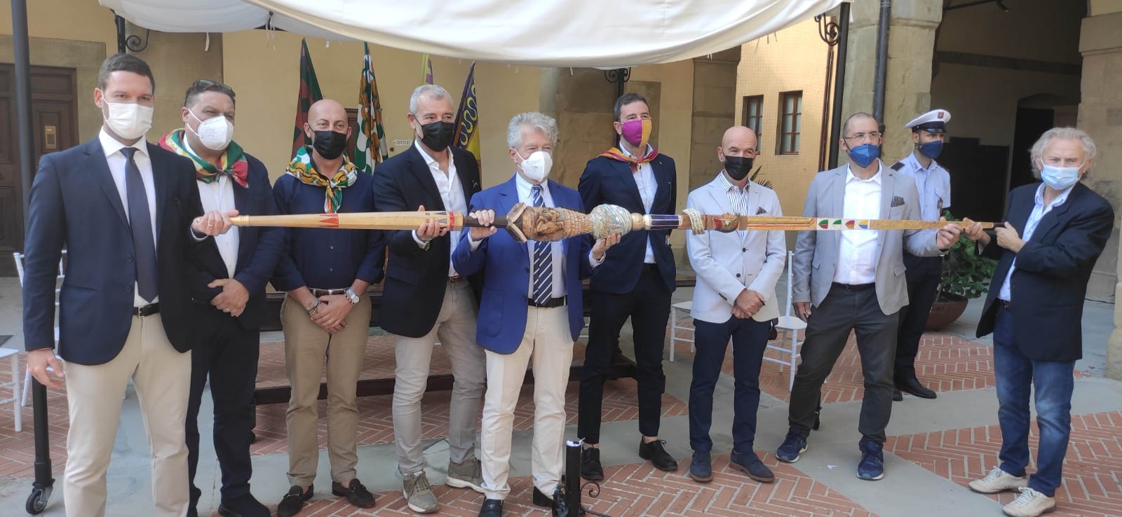 Presentata la lancia d’oro della 140esima edizione della Giostra del Saracino