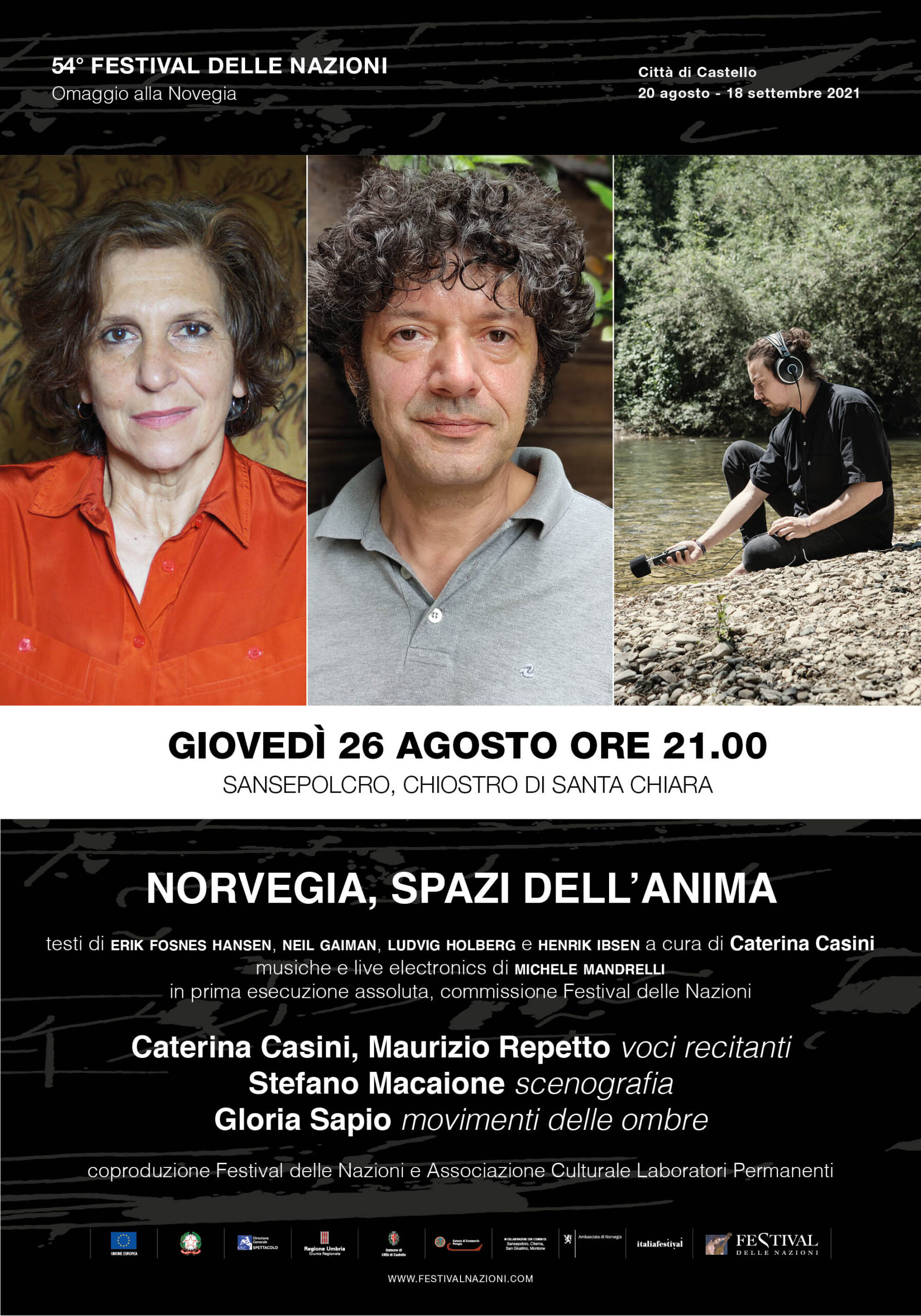 “Festival delle Nazioni”, serata al Chiostro di Santa Chiara