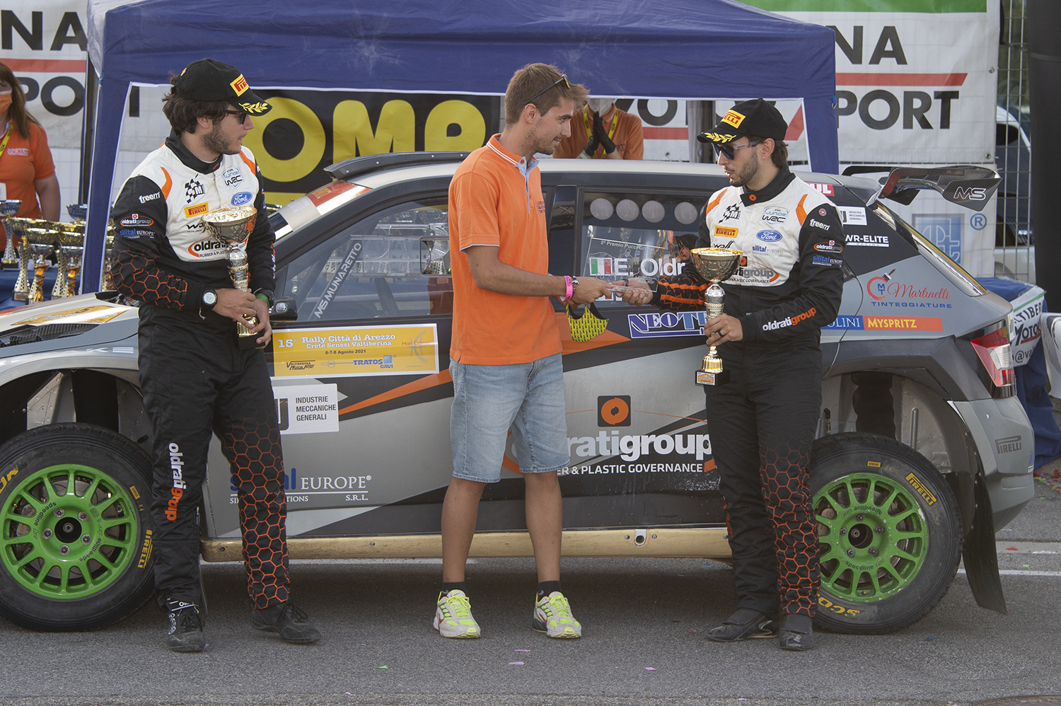 15° Rally città di Arezzo-Crete senesi e Valtiberina: il trofeso “Pucci Grossi” a Enrico Oldrati