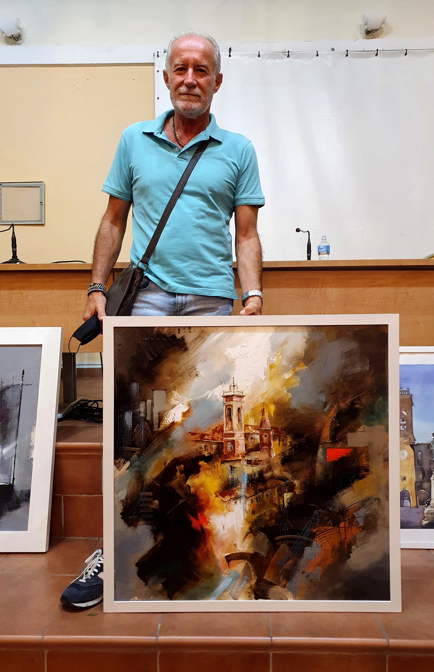 Il modenese Massimo Riccò vince l’estemporanea di pittura di Foiano