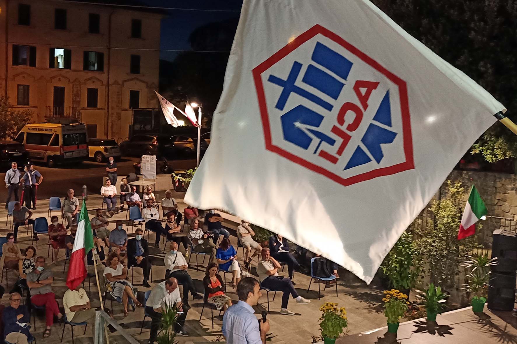 Enrico Letta a Castiglion Fiorentino per presentare il libro “Anima e cacciavite”