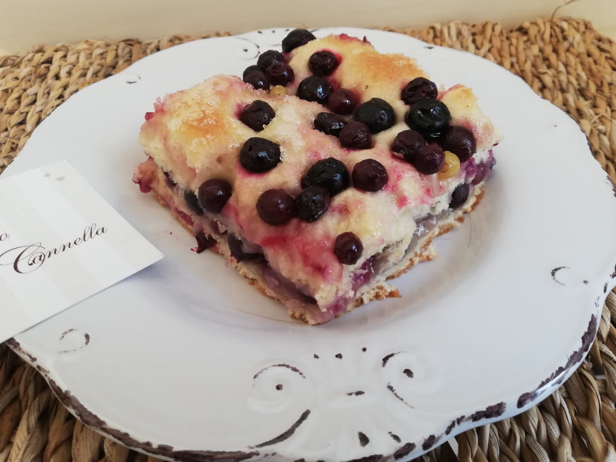 Schiacciata dolce all’uva