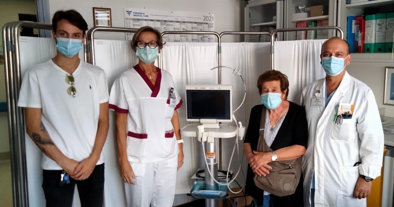 Donazione all’ospedale San Donato di Arezzo. L’amore di una famiglia per il bene della comunità