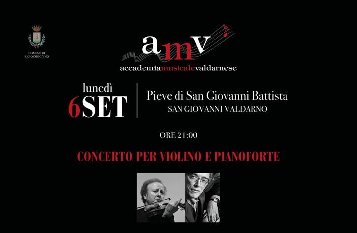 Concerto per violino e pianoforte alla Pieve di San Giovanni Battista