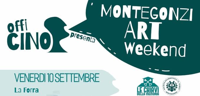 “Montegonzi art weekend”, un fine settimana dedicato a Cino