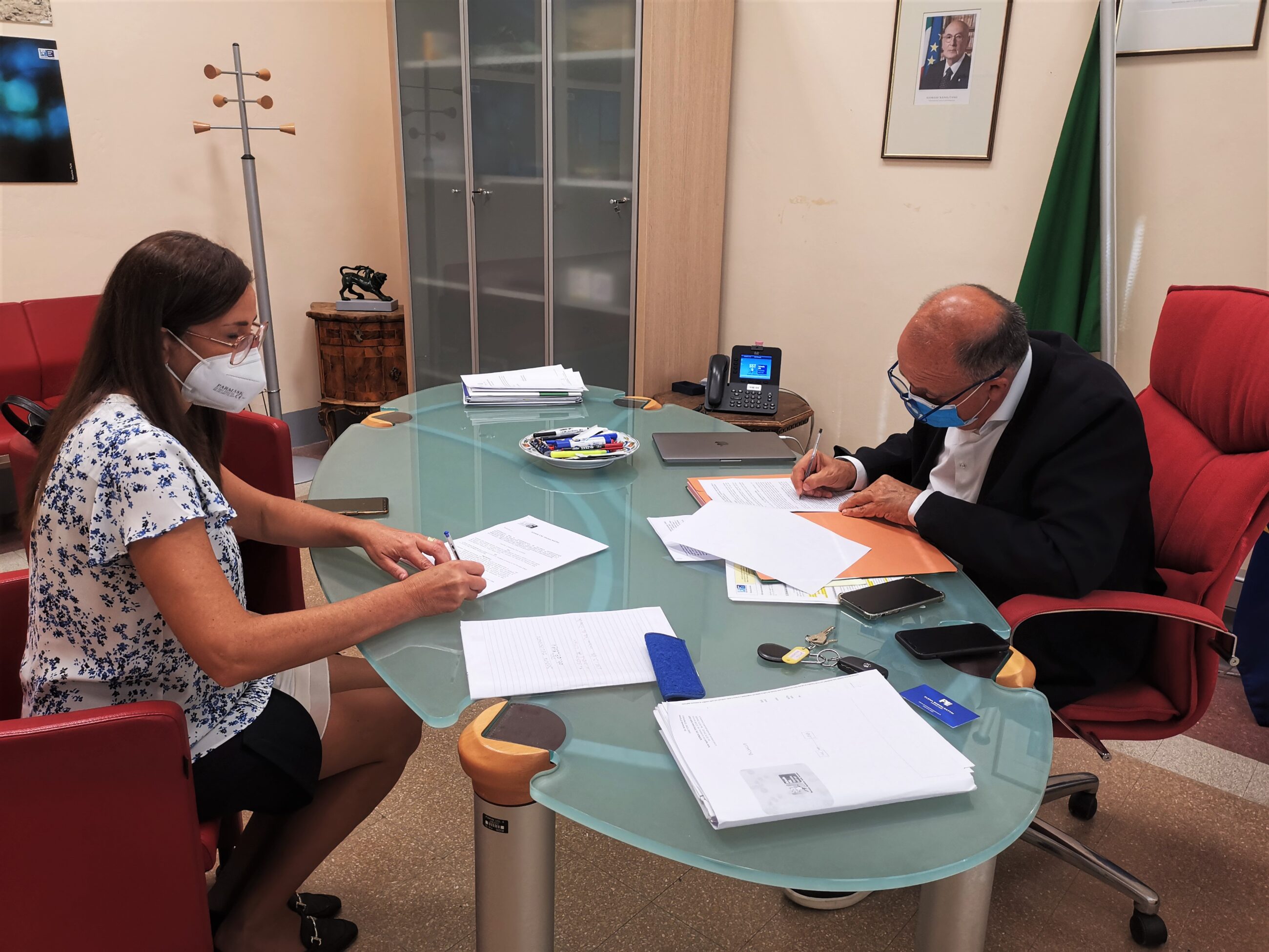 Raffaella Pavani e Antonio D'Urso