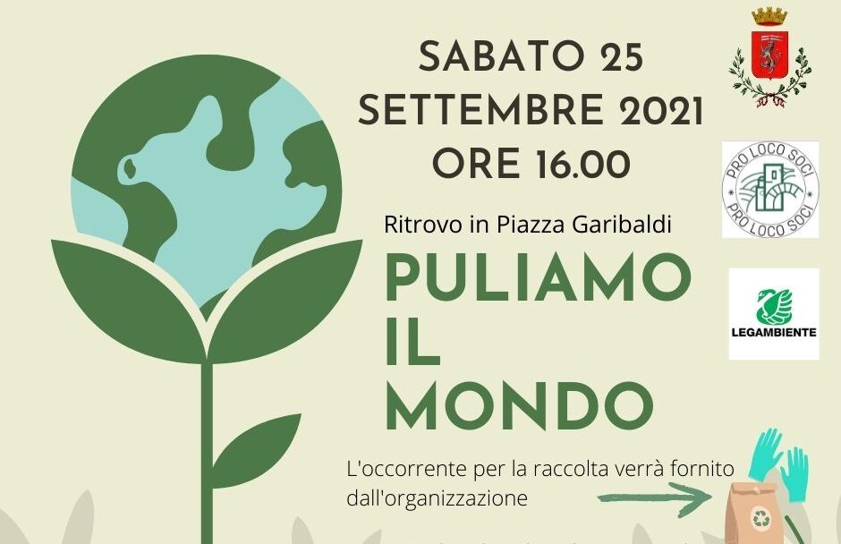 “Puliamo il Mondo”: sabato a Soci tutti a raccolta!