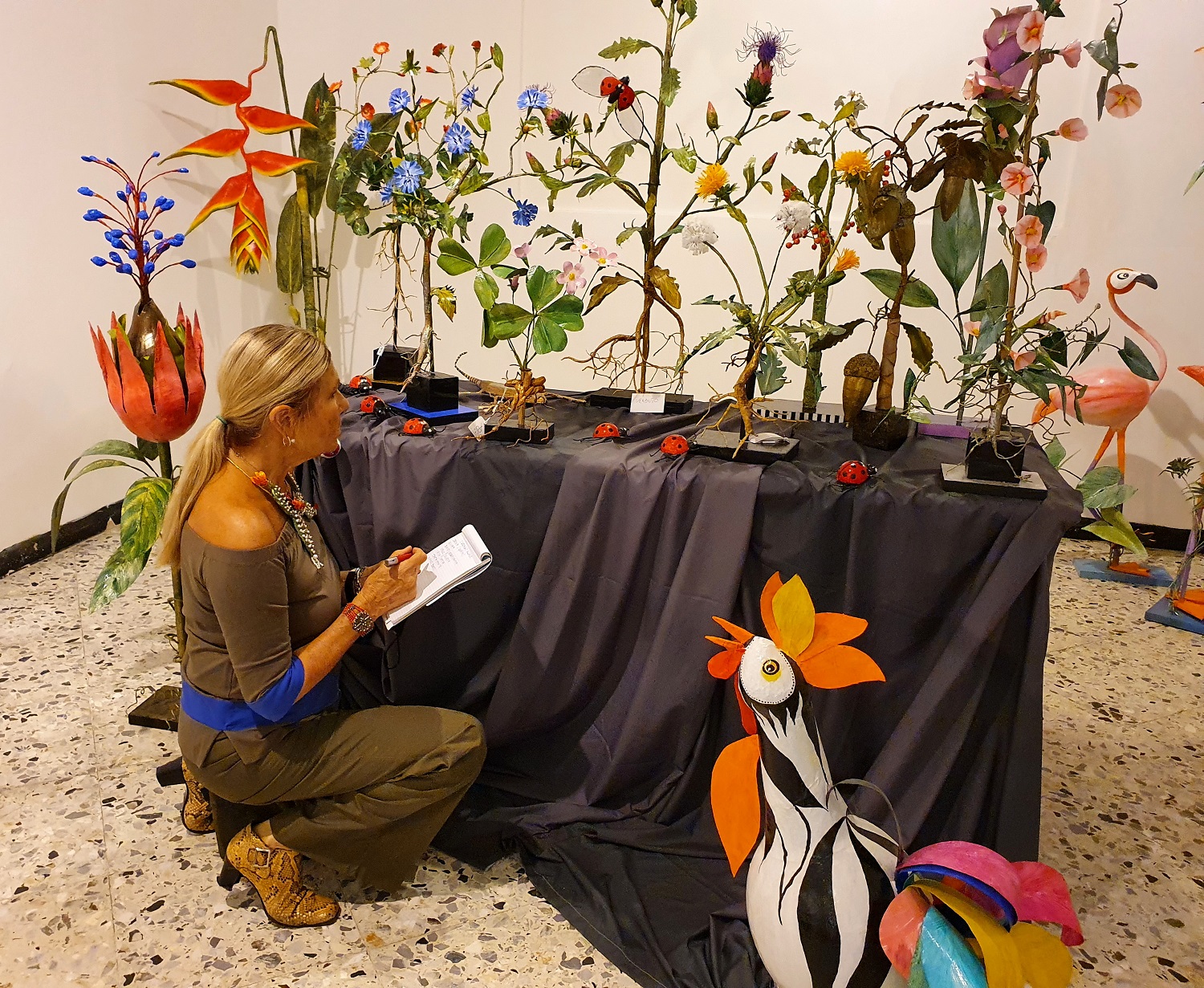 Il giardino delle delizie di Abigaille strega il Circolo Artistico di Arezzo