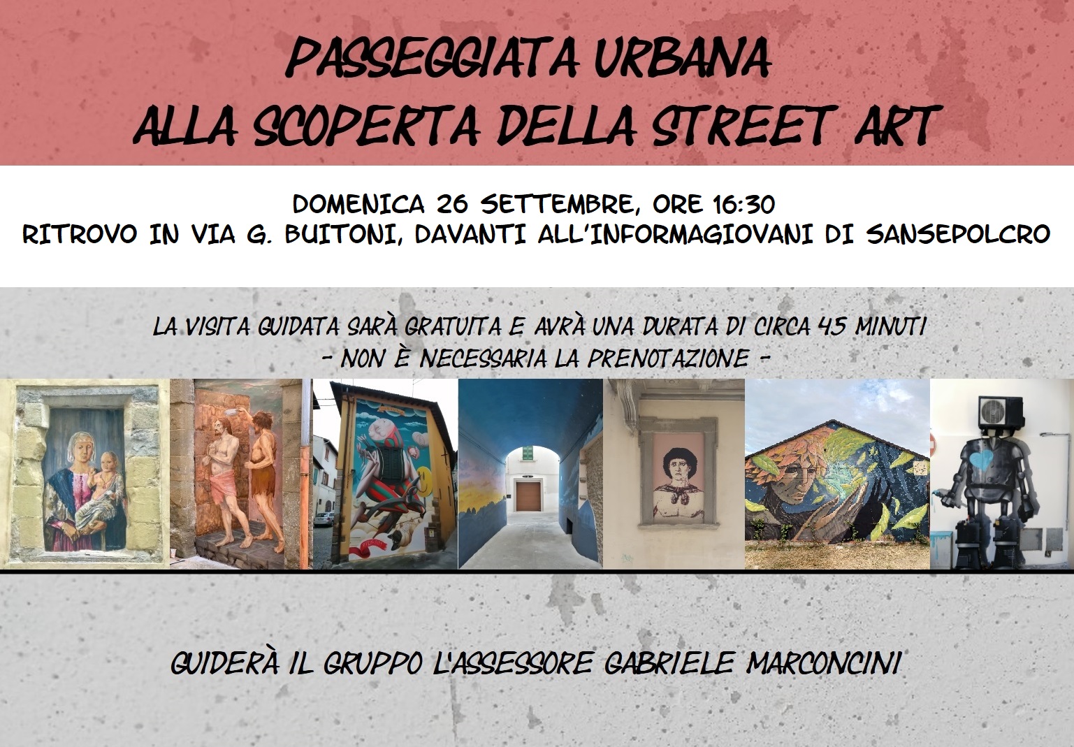 La Street Art “diventa” una passeggiata nel centro storico