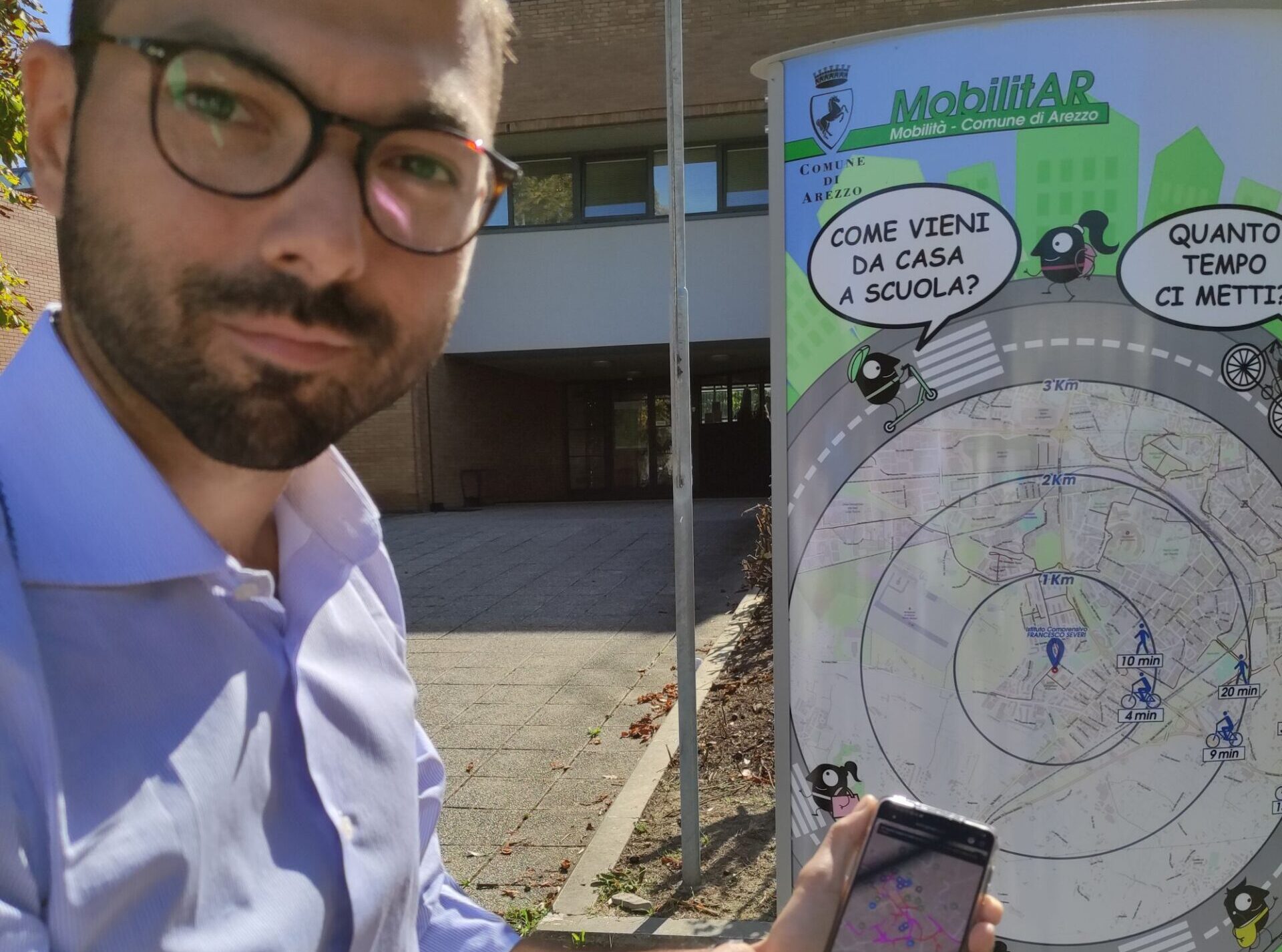Alessandro Casi: “Muoviamoci! A piedi e in bici”. Un nuovo progetto per le scuole e i primi dati del lavoro svolto