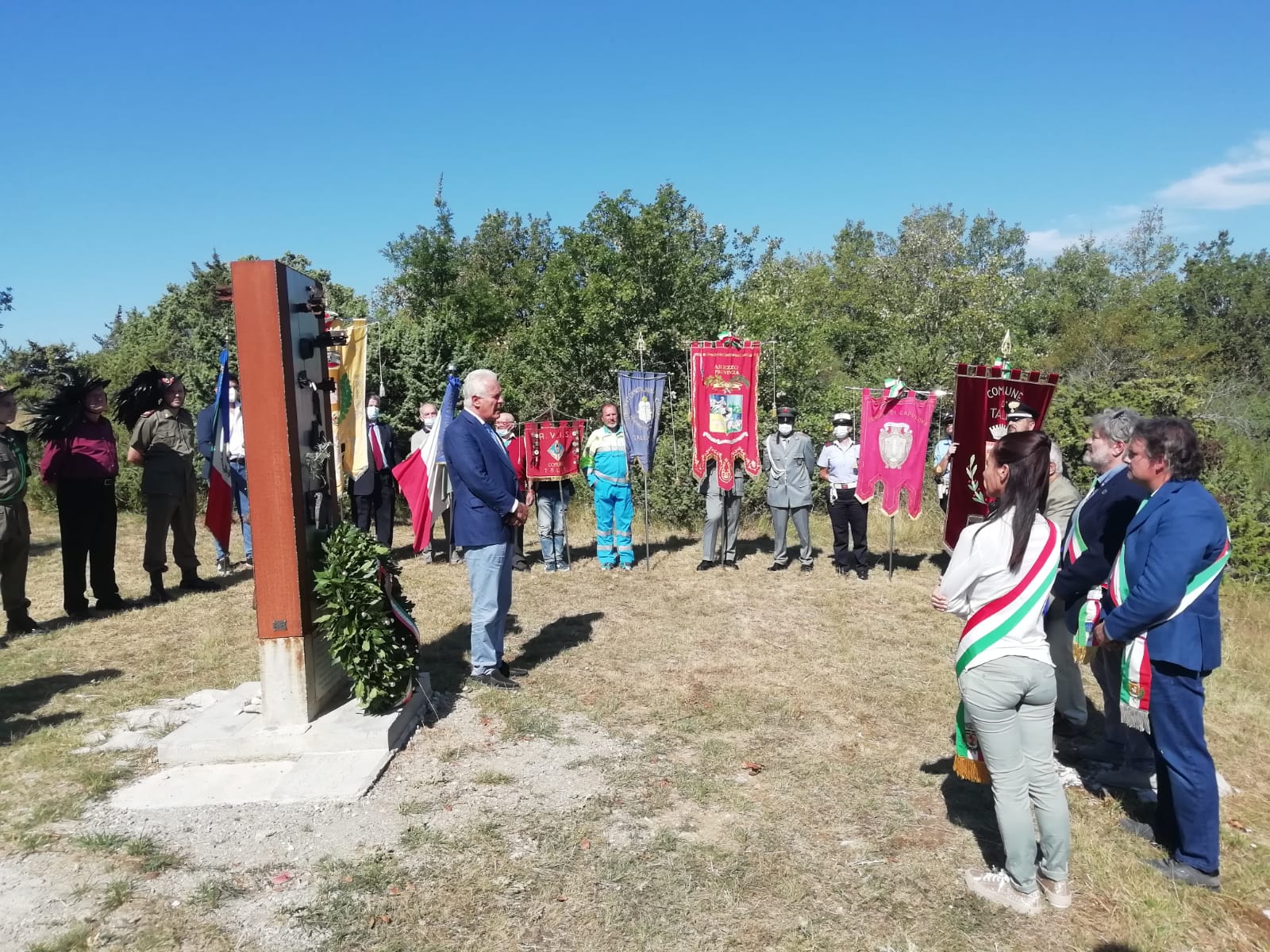 Commemorazione per le vittime della Battaglia di Poggio Grillo