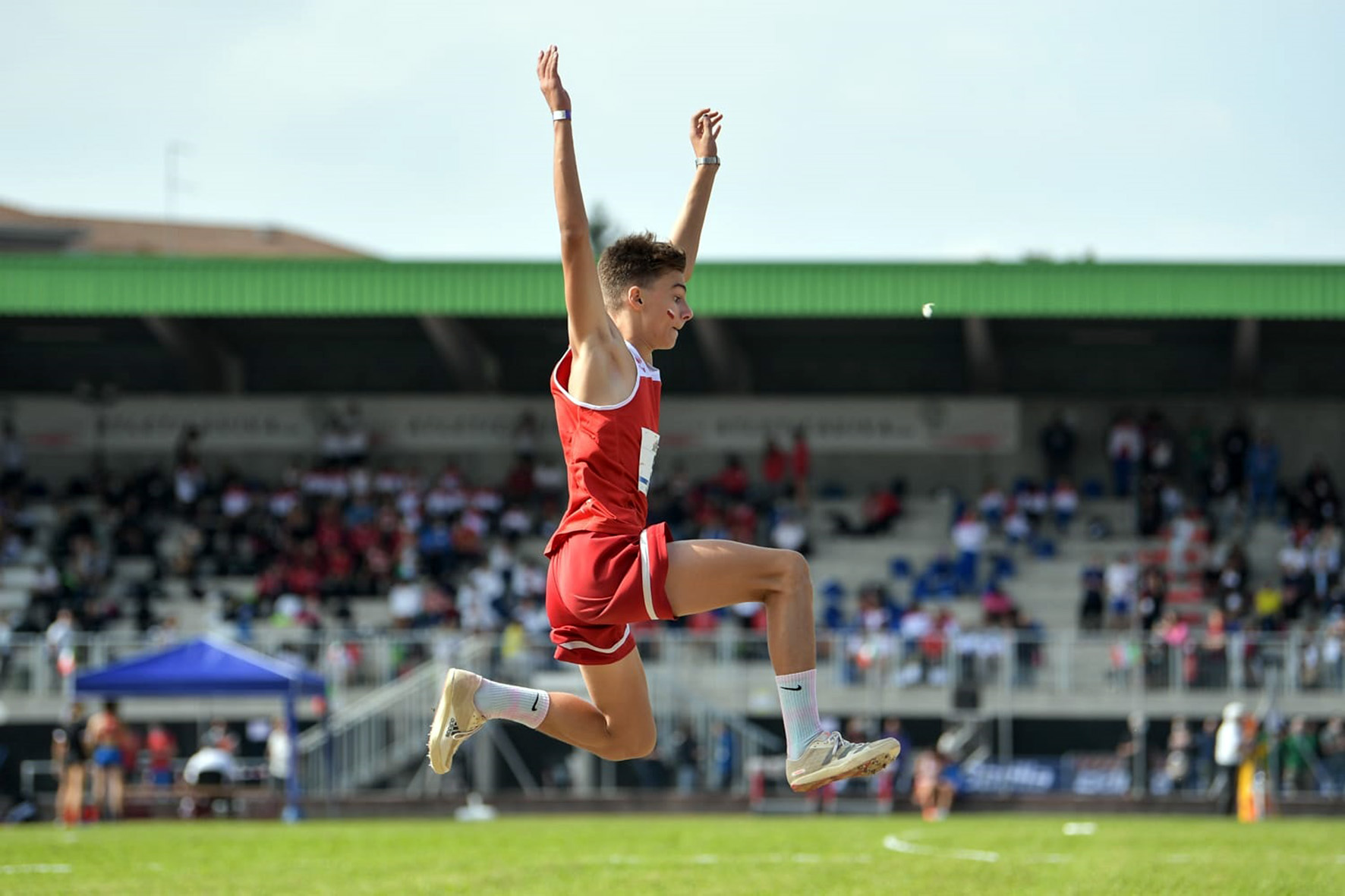Un settimo posto nazionale per Nicholas Gavagni nel salto in lungo