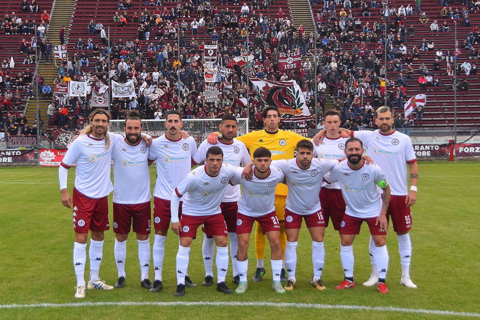 L’Arezzo batte il Foligno 2-1