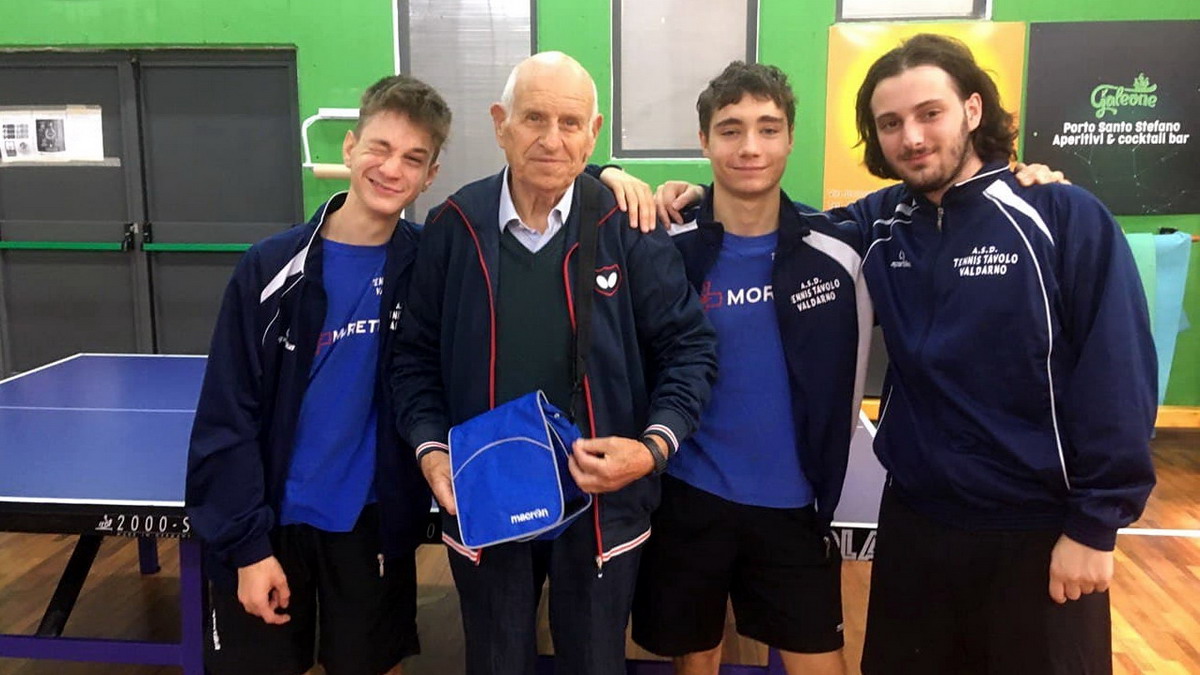 Il Tennistavolo Valdarno parte col botto: 5 a 1 contro la squadra del C.S.I. Don Bastianini