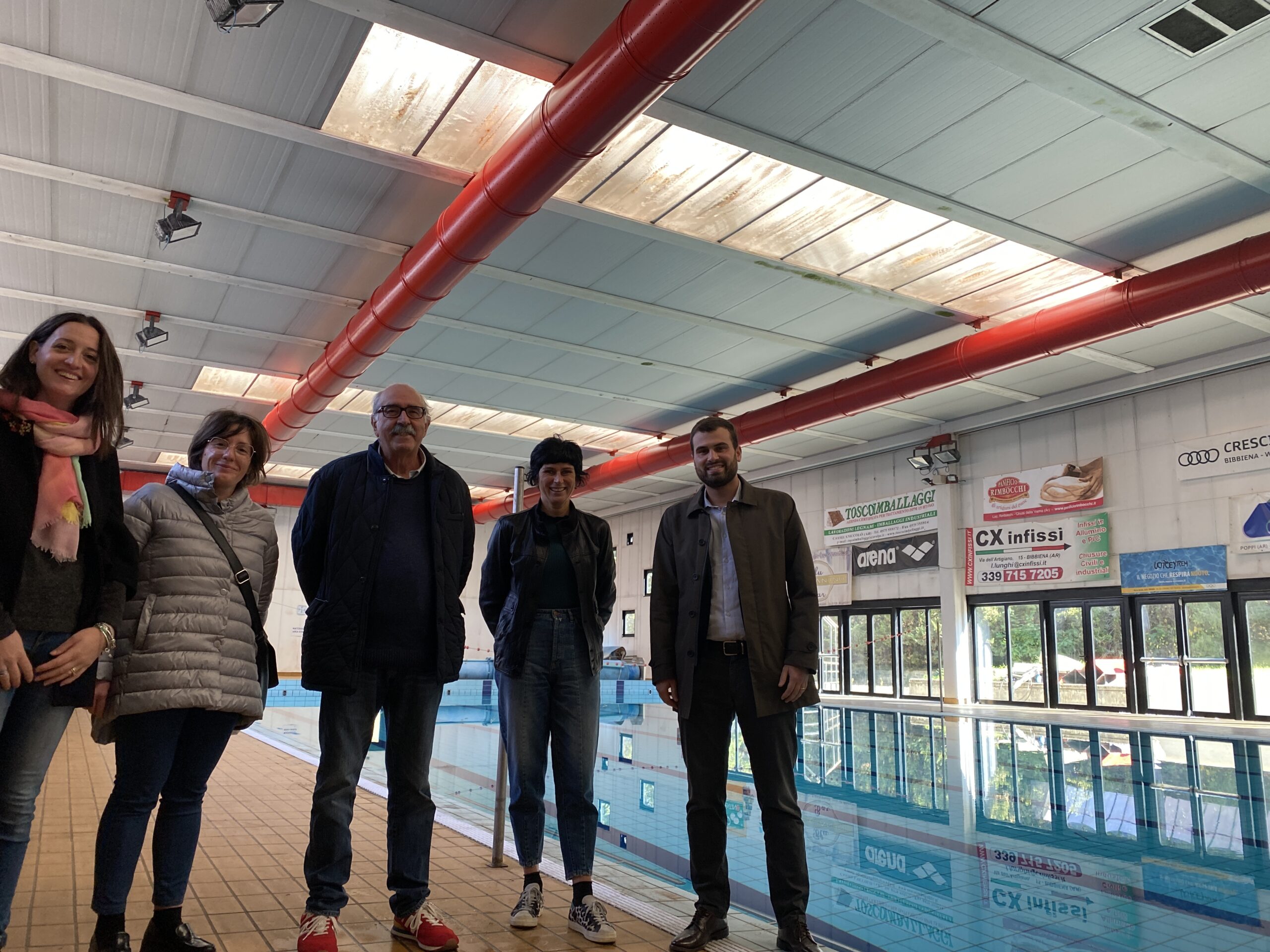 Bibbiena, conclusi i lavori alla piscina comunale: a giorni prevista la riapertura