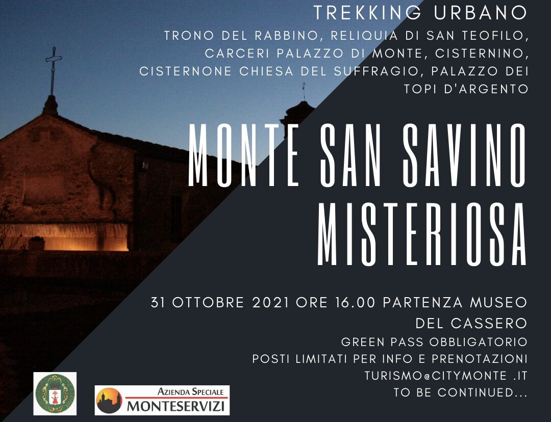 Torna il trekking urbano con “Monte San Savino misteriosa”